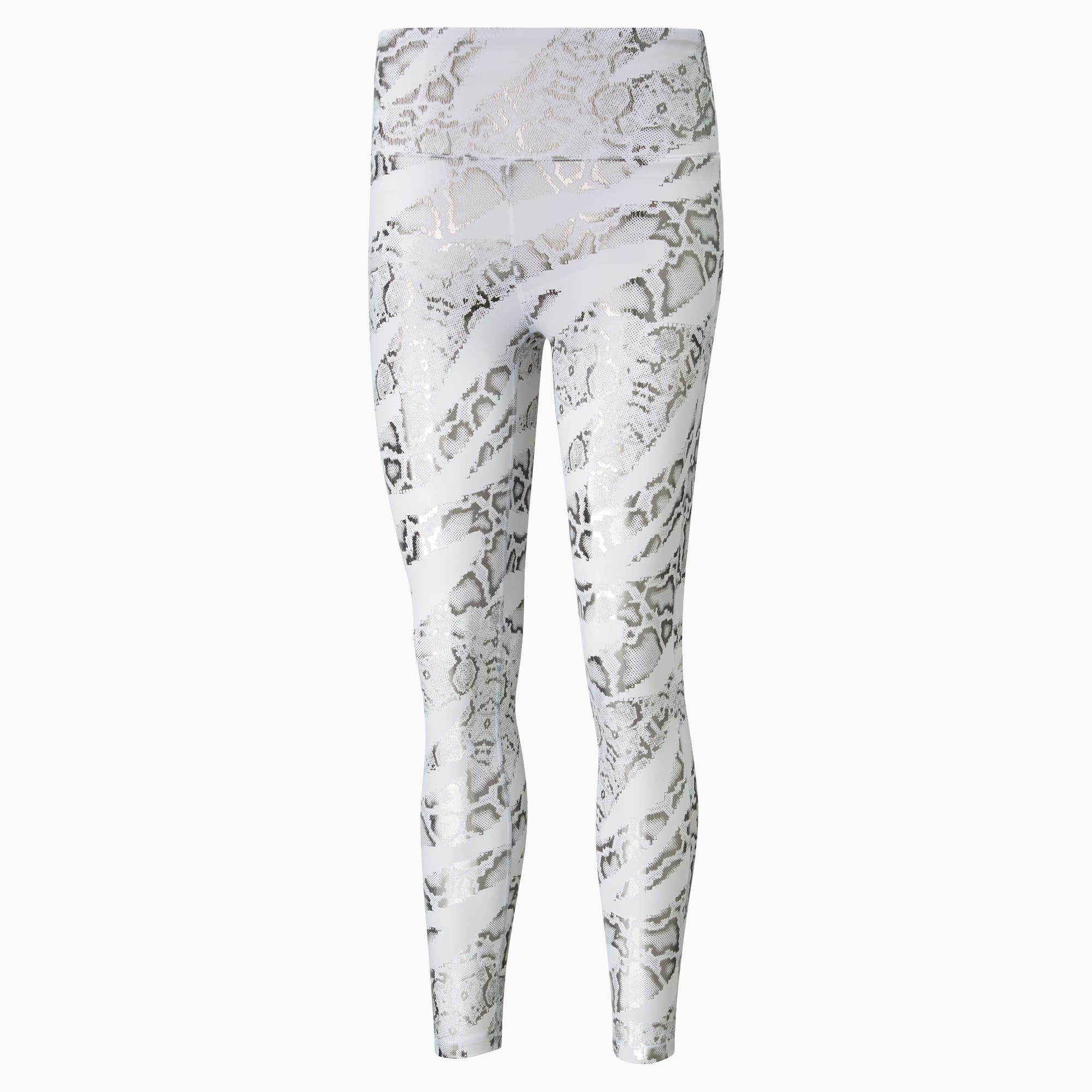Untmd Printed 7 8 Women S Training Leggings Puma White Castlerock Print Puma Womens Styles Puma Estonia