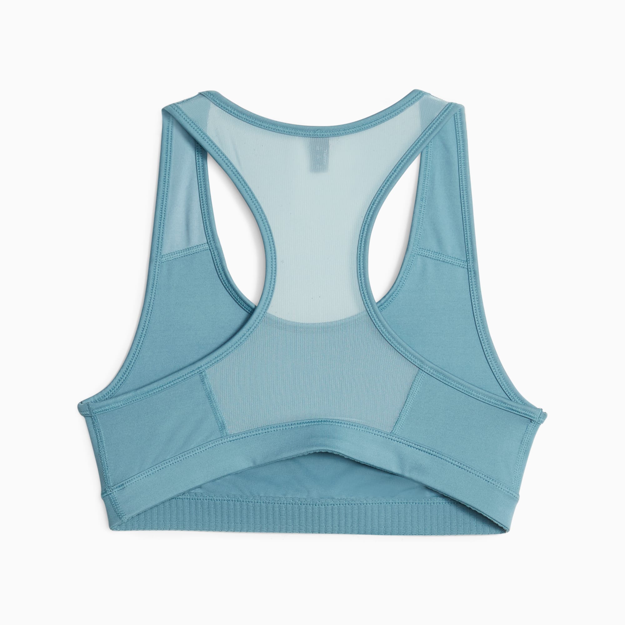 Puma Women's Medium Impact 4Keeps Bra Blue Fog