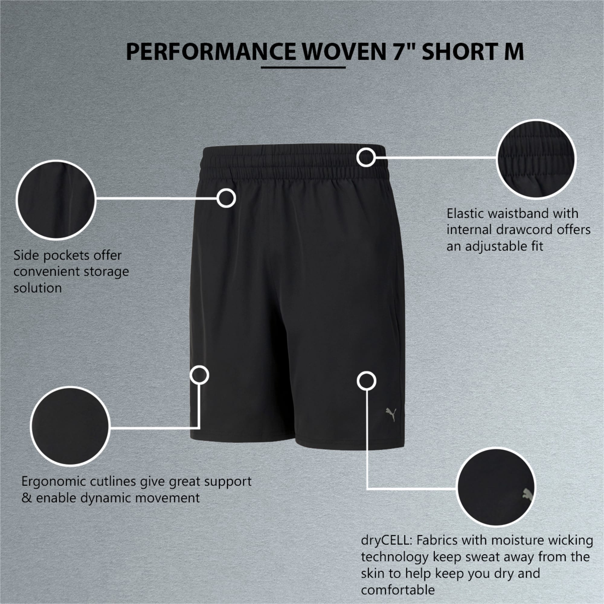 Puma performance shorts sales