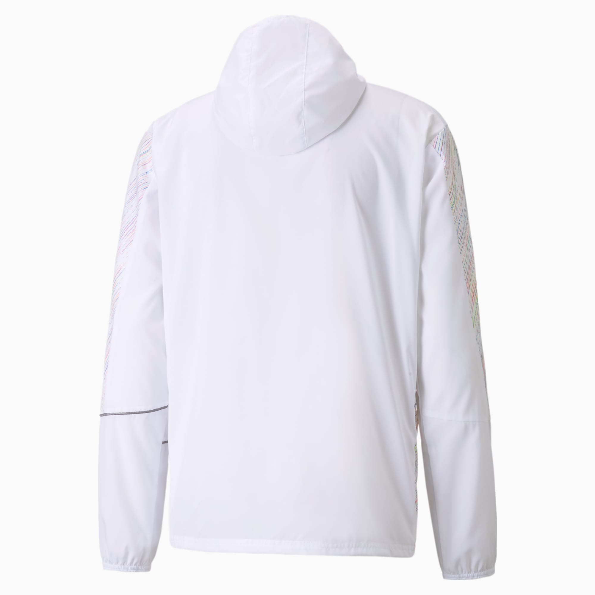 Puma run graphic hooded jacket online