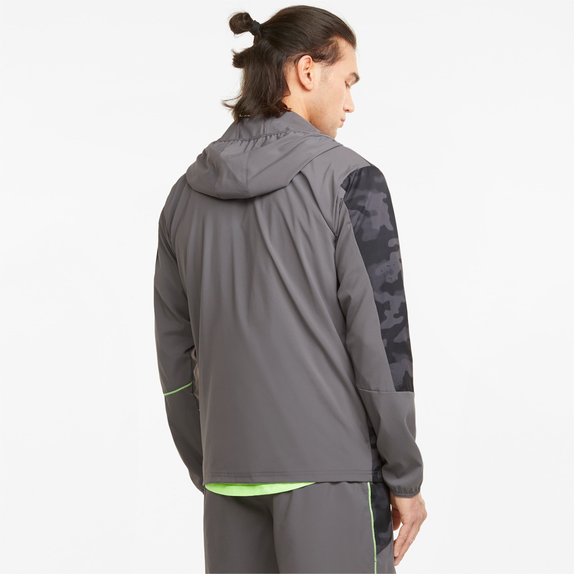Puma run graphic hooded jacket on sale
