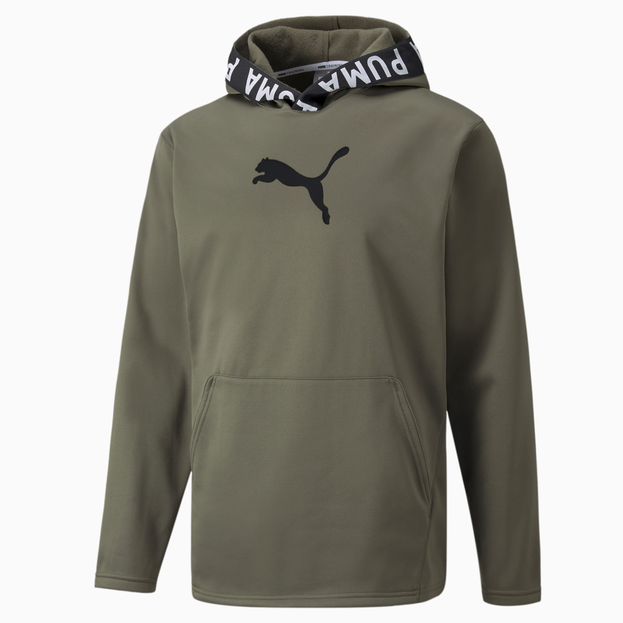 Dark green puma hoodie new arrivals