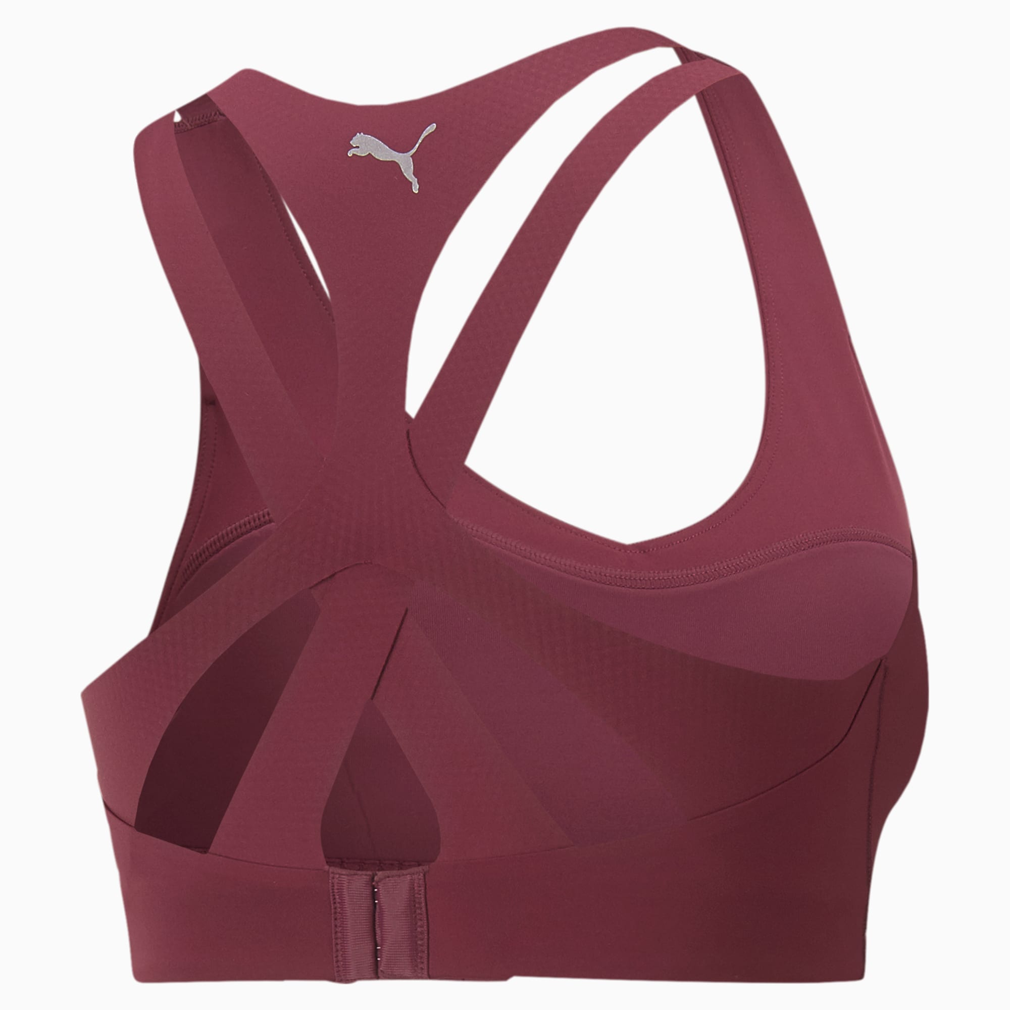 Mesh To The Max Adjustable Sports Bra, Red