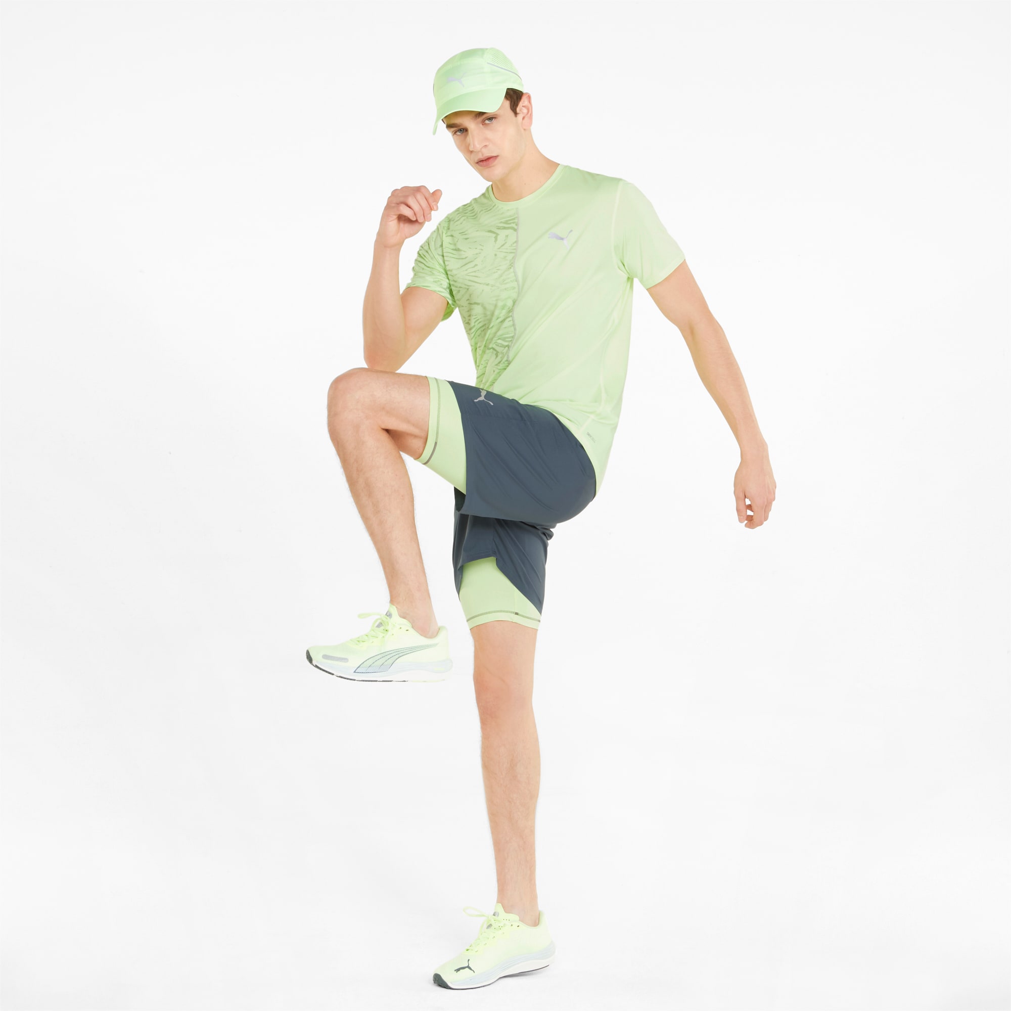 Graphic 2 In 1 5 Men s Running Shorts