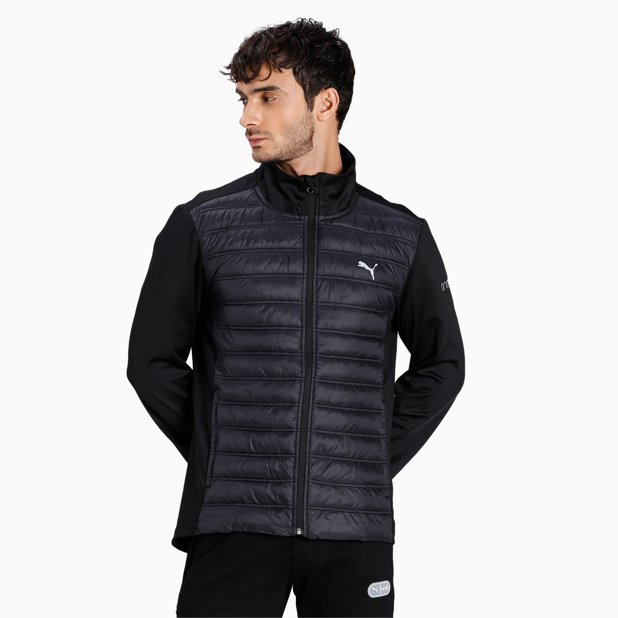 one8 Virat Kohli Slim Fit Men's Padded Jacket | Puma Black | PUMA Shop ...