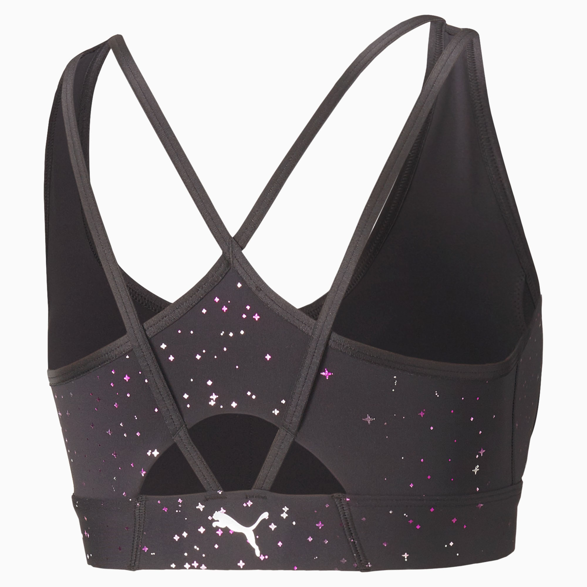 Puma Womens IndividualIGA Sports Bra - Black