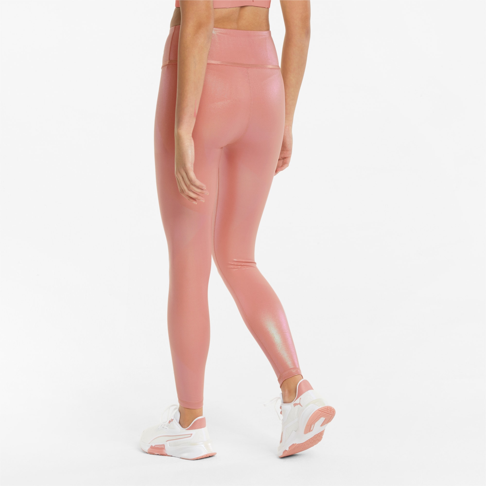 Stardust High Waist 7/8 Women's Training Leggings | Rosette-iridescent print | PUMA Shopback x PUMA | PUMA