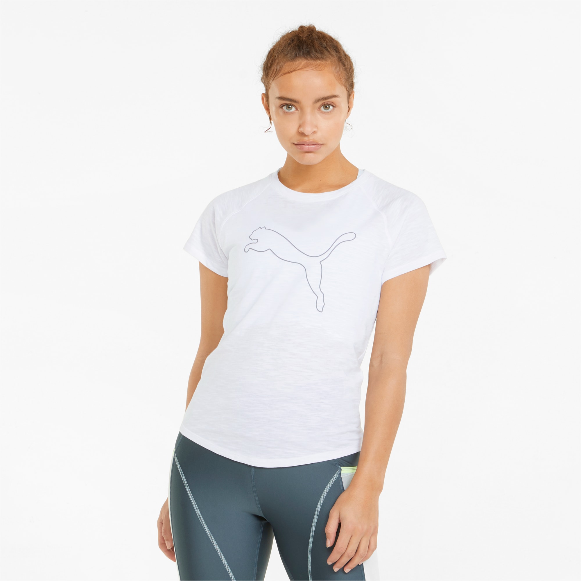 5K Logo Short Sleeve Women s Running Tee PUMA Running Apparel PUMA