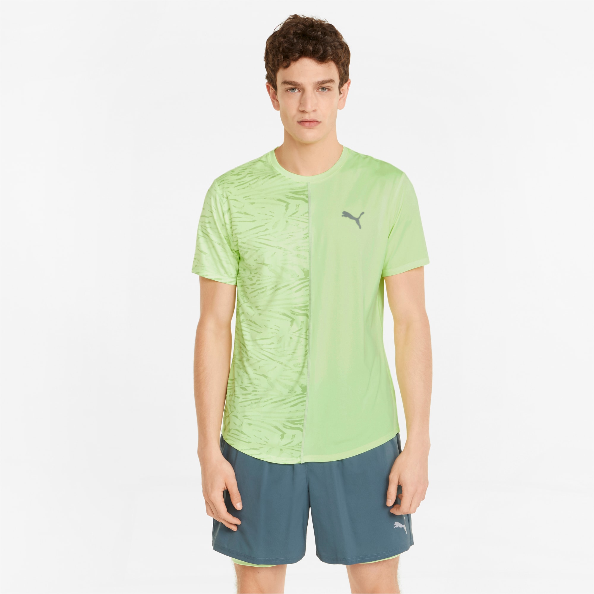 Graphic Short Sleeve Men s Running Tee