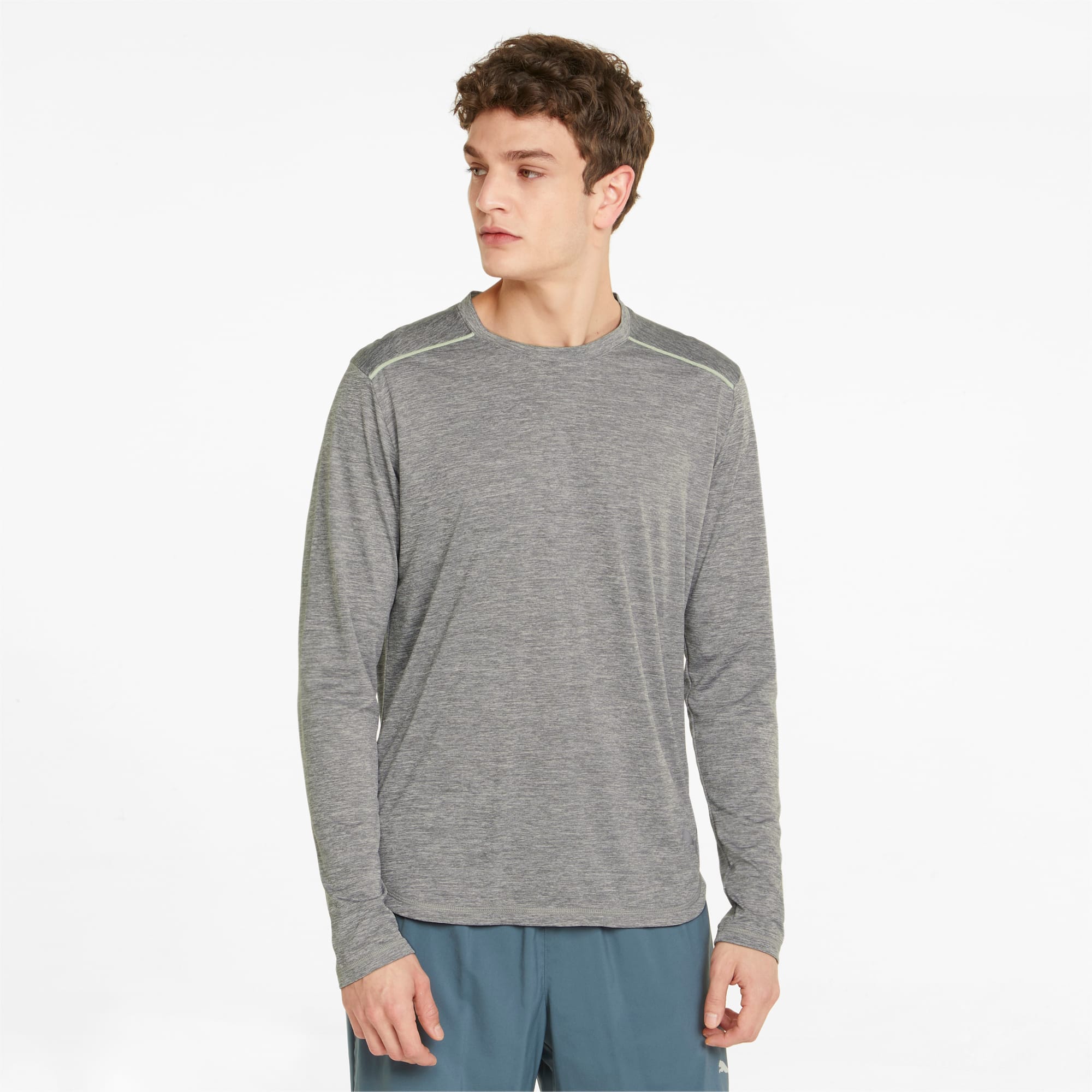 Puma long sleeve running top deals