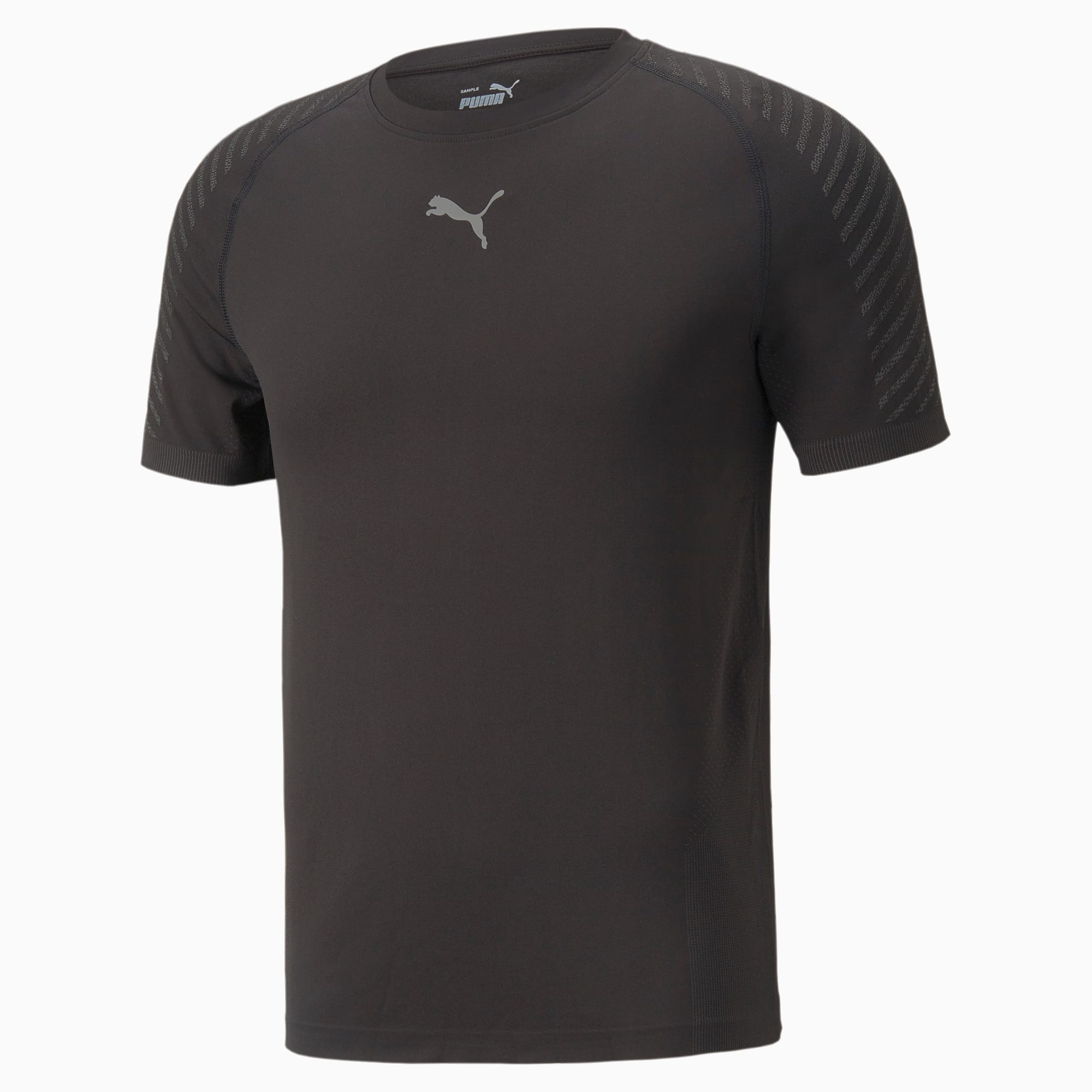 Seamless Fitness Training T-Shirt - Mottled Grey