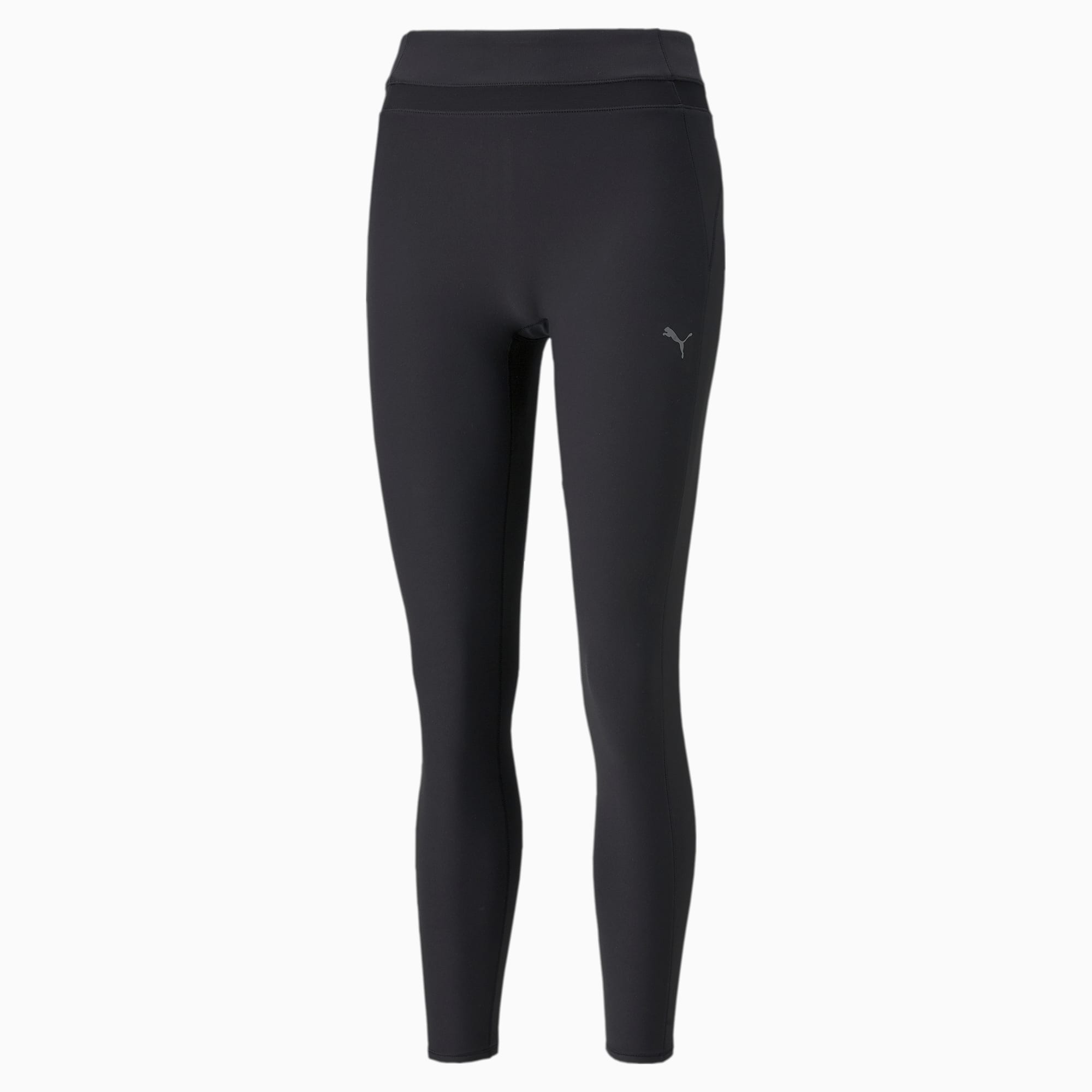 Puma Womens XTG Leggings Black Color Block Fitted Active Wear