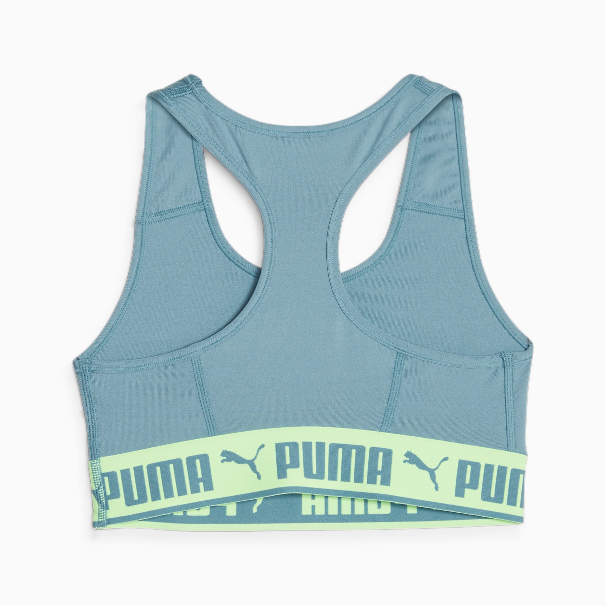 PUMA Strong Mid Impact Training Bra Bold Blue PUMA Sustainable