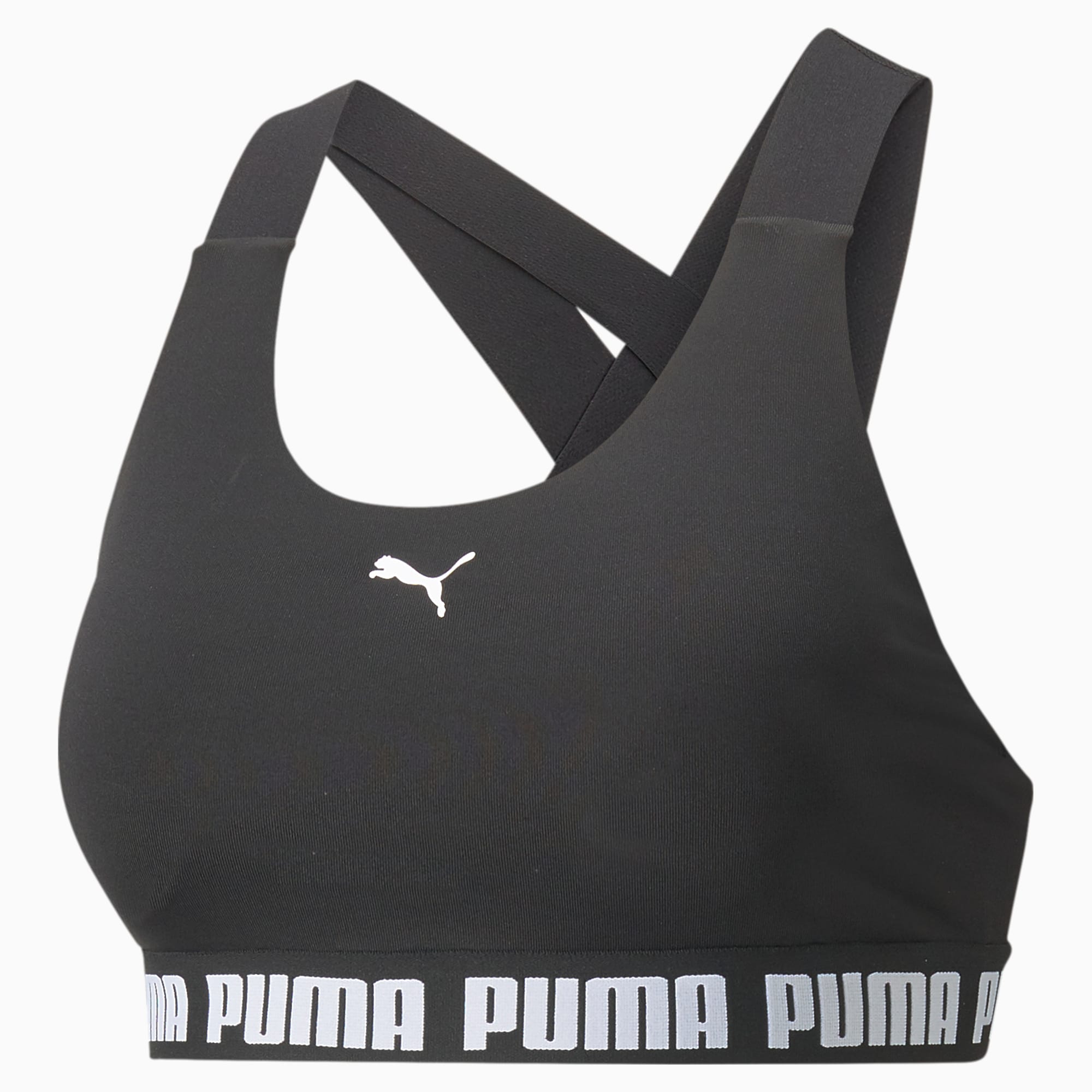 Bra PUMA Mid Elastic Padded Women's Training Bras for woman sports fitness  without bones top пума