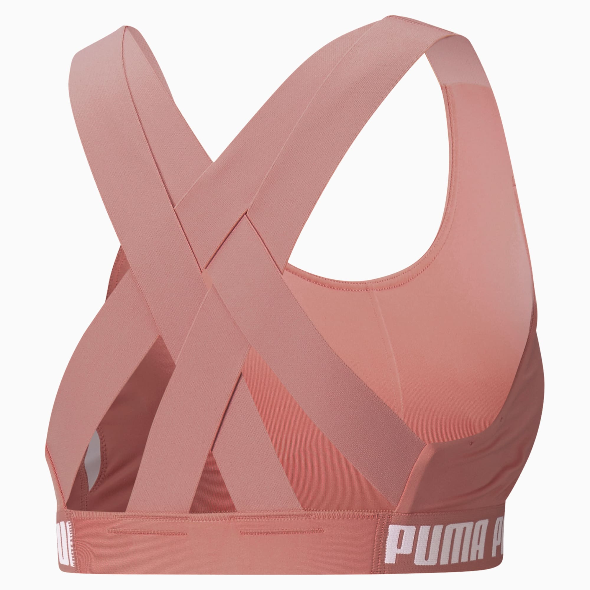 Dim Sport Lightweight Impact seamless bra in almond pink