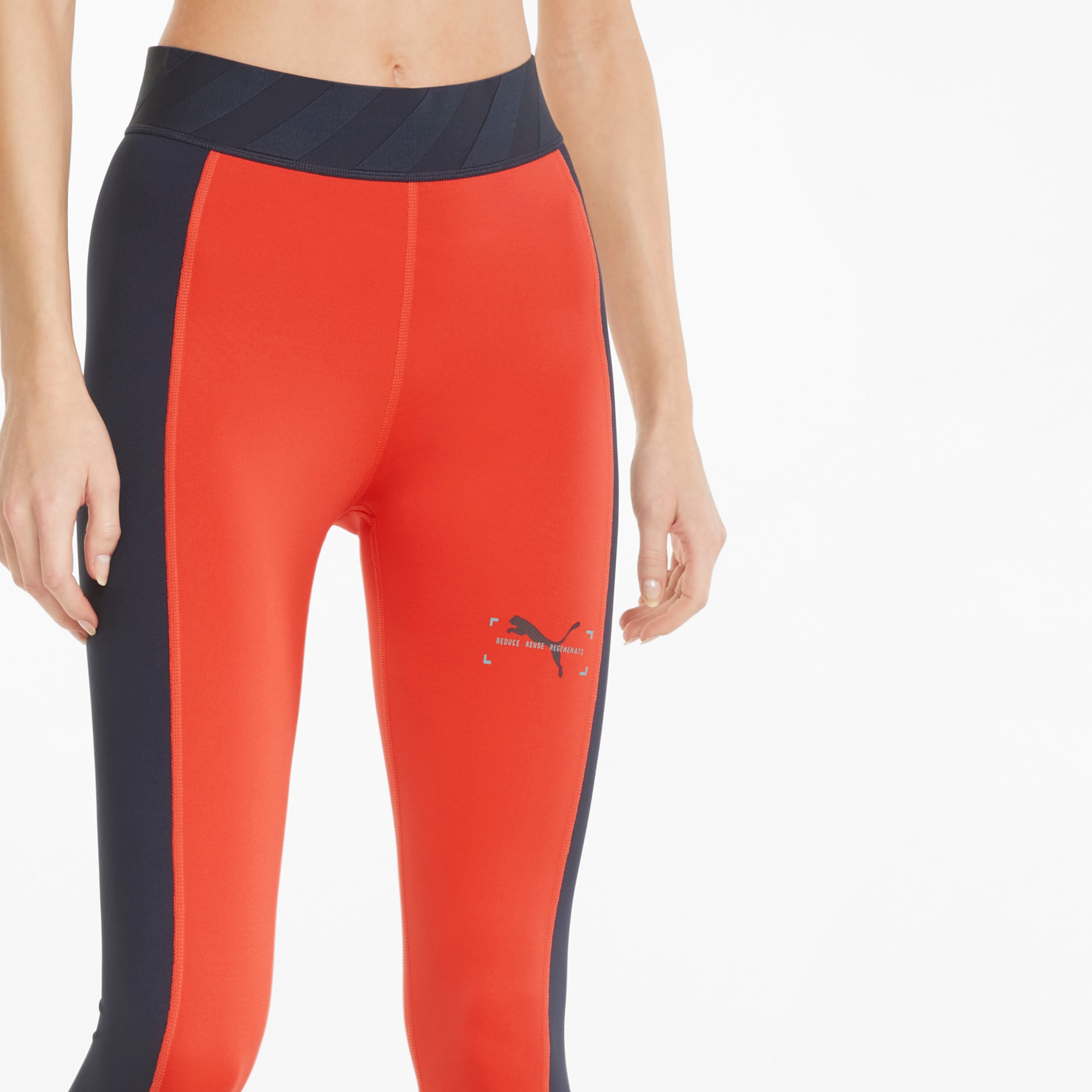 Etam Legging 7/8 tricolore marine. Sport outfit !