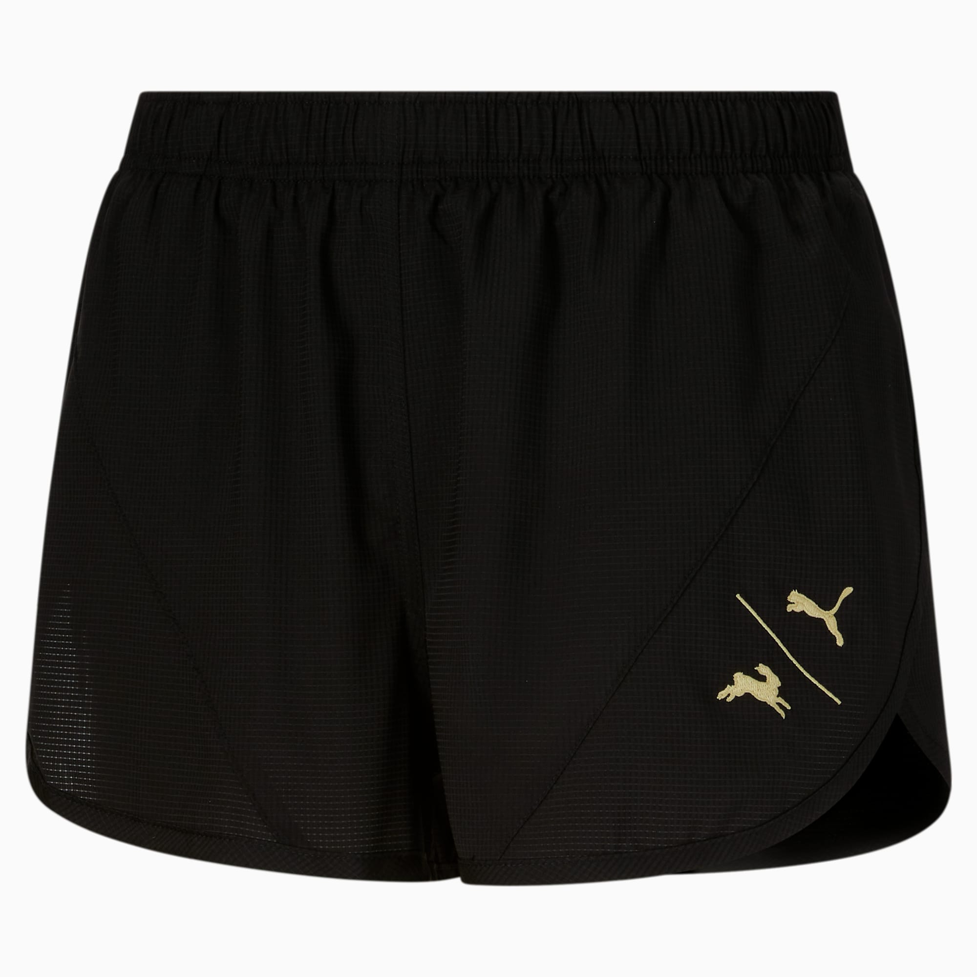 Buy Puma Run Graphc 2n1 5 M Mens Black Shorts online