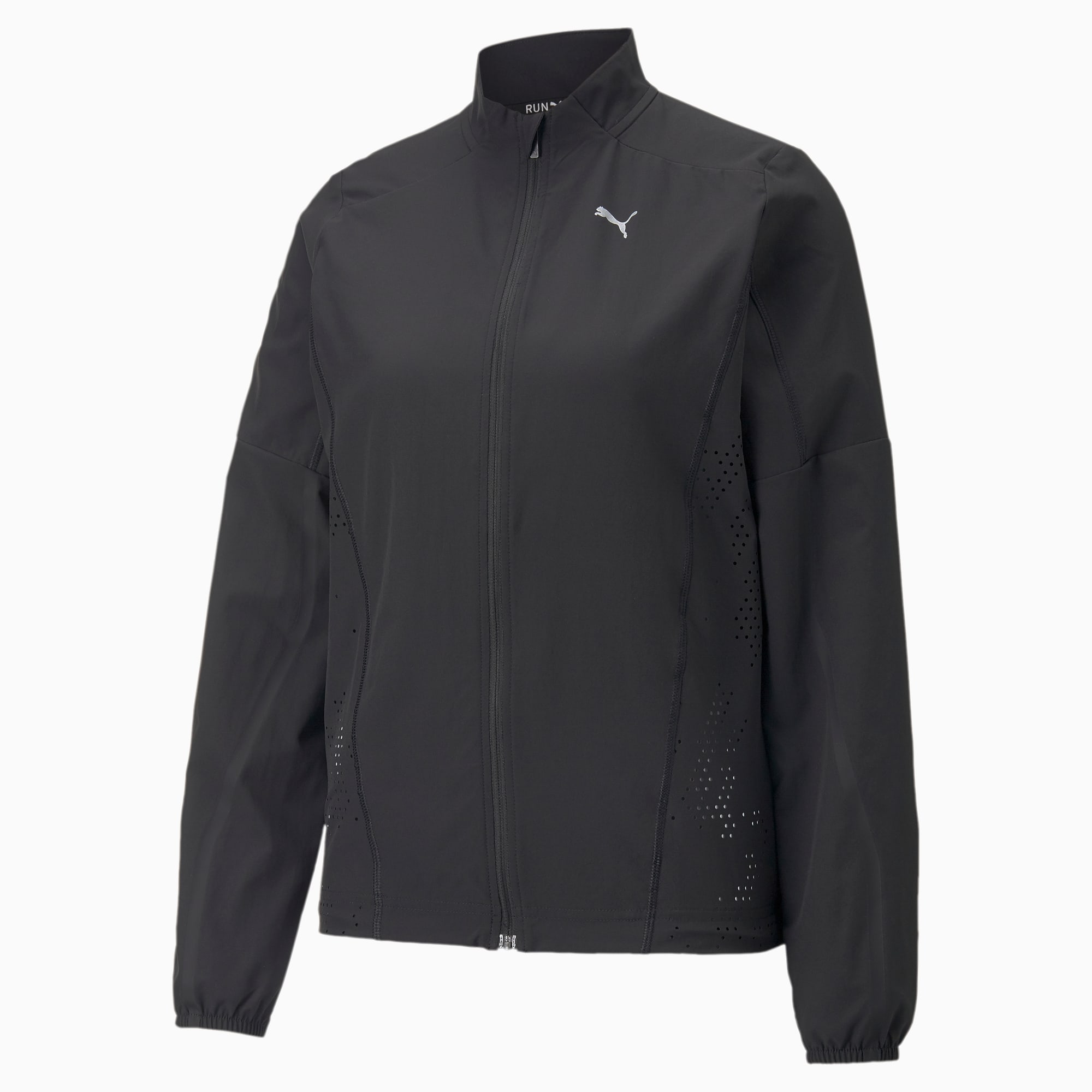 Puma running on sale jacket women's