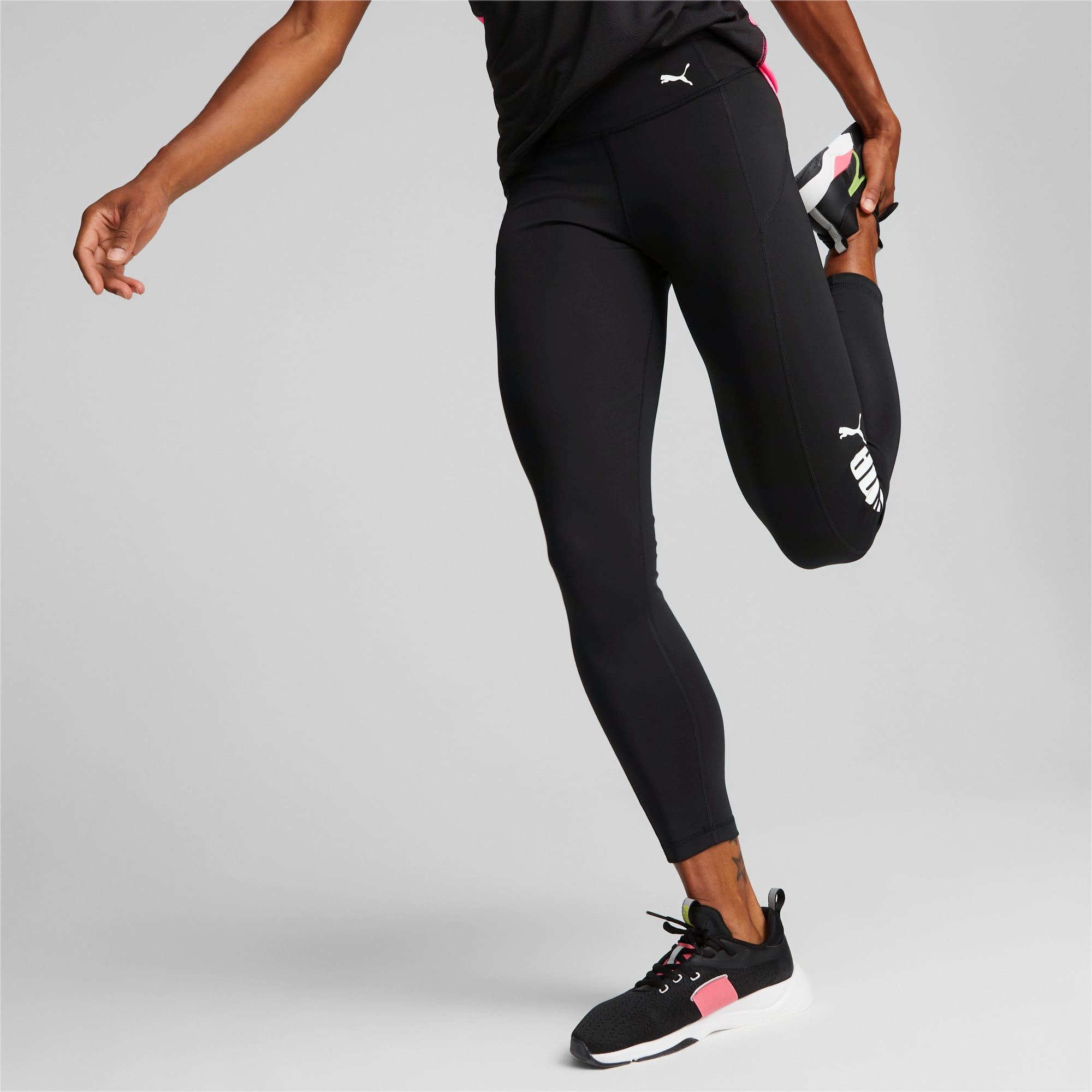 V1 Butter 7/8 Leggings - Black - Muscle Nation