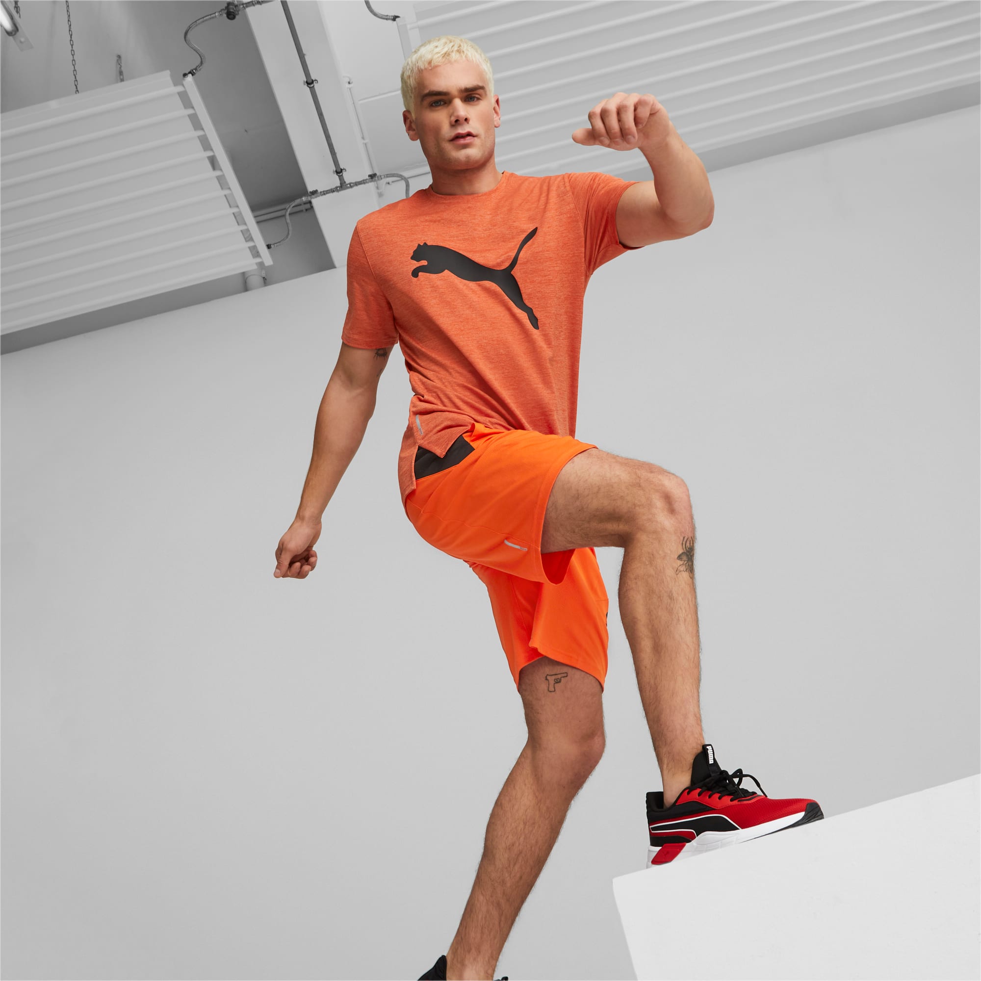 Puma heather cat tee discount