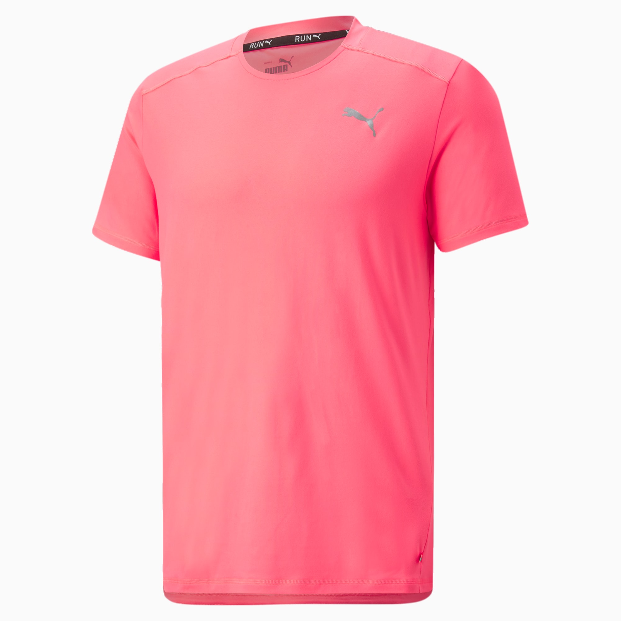 Tee shirt puma homme rose sale