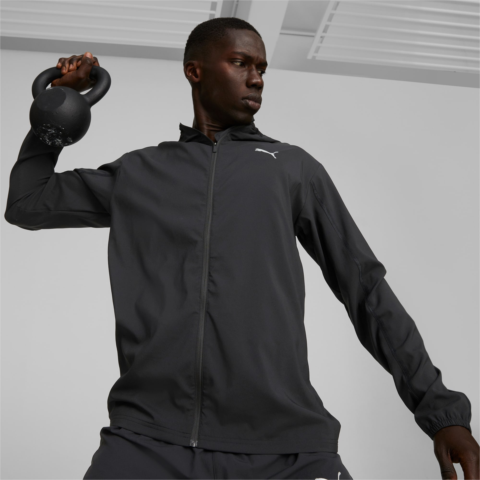 PLCD Hooded Men's Running Jacket | PUMA