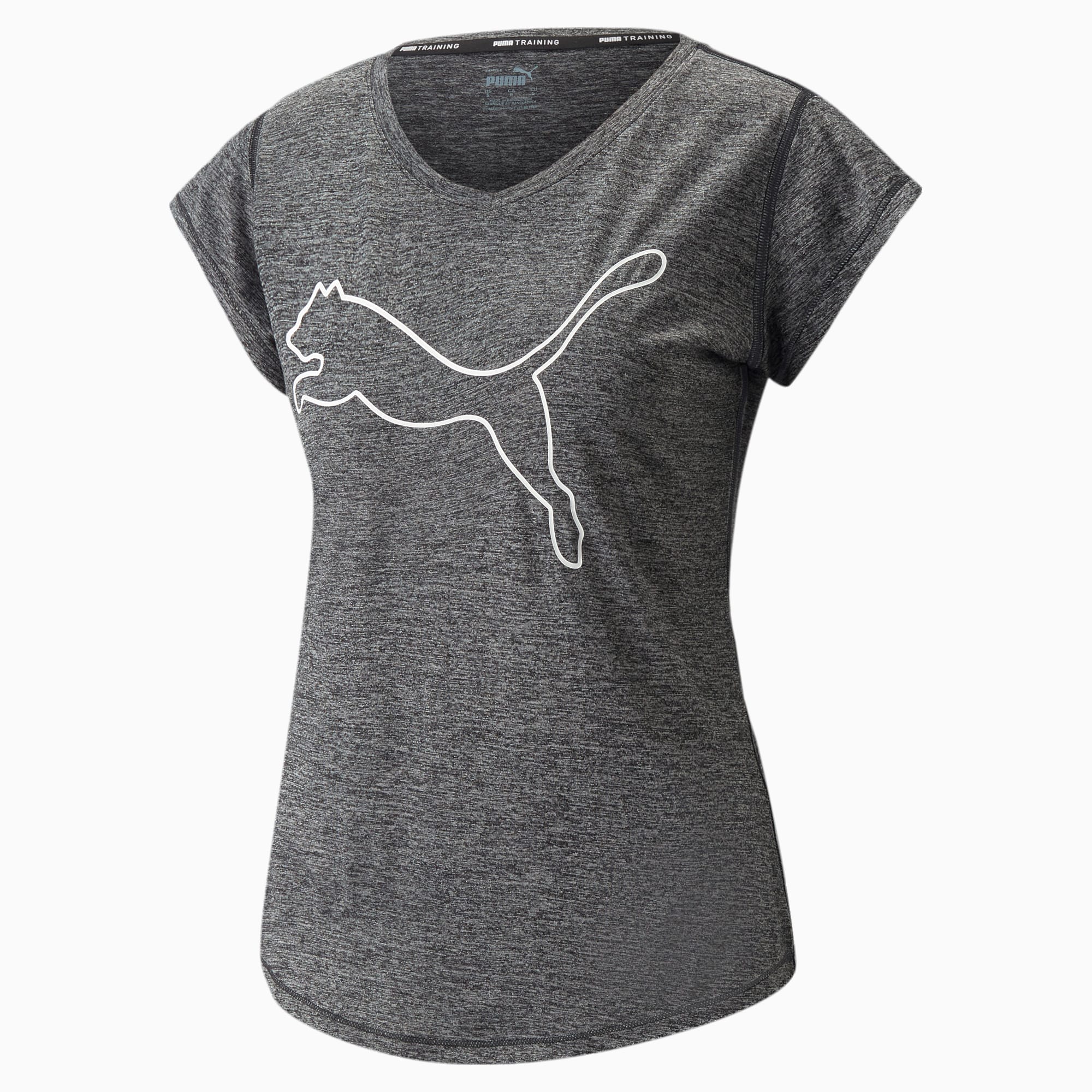 Puma active outlet logo heather tee