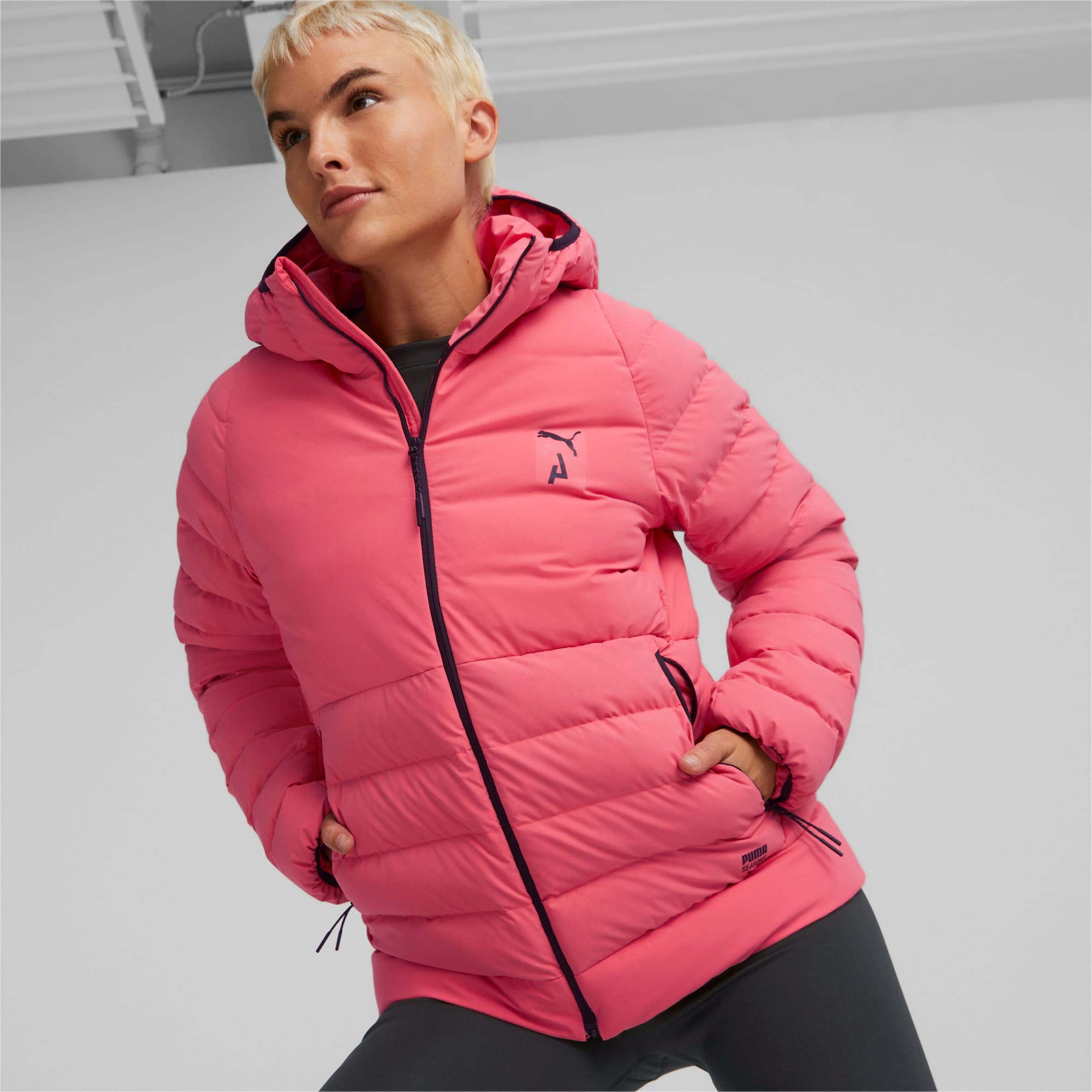 SEASONS Down Jacket Women, Salmon