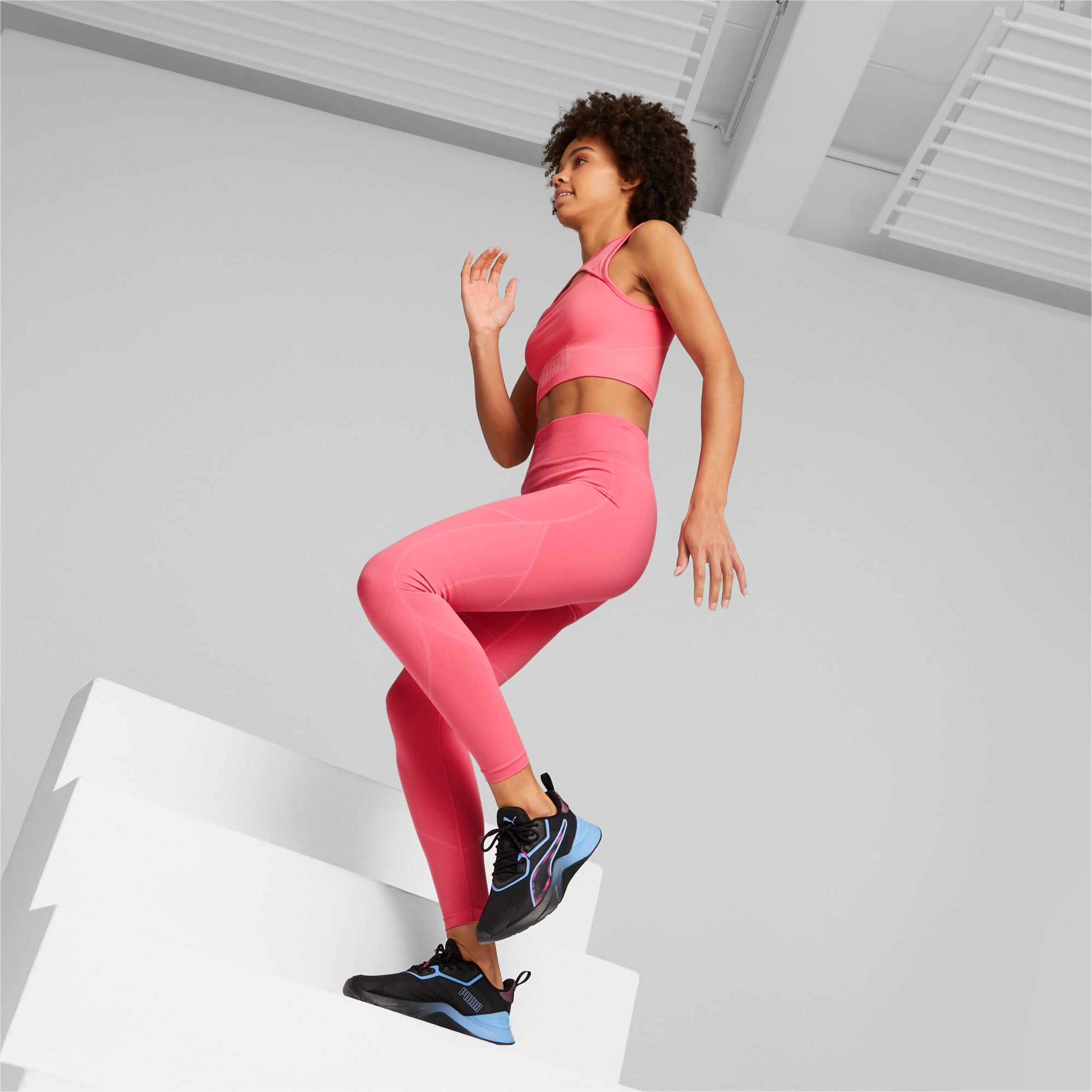 Puma Training seamless leggings in pink