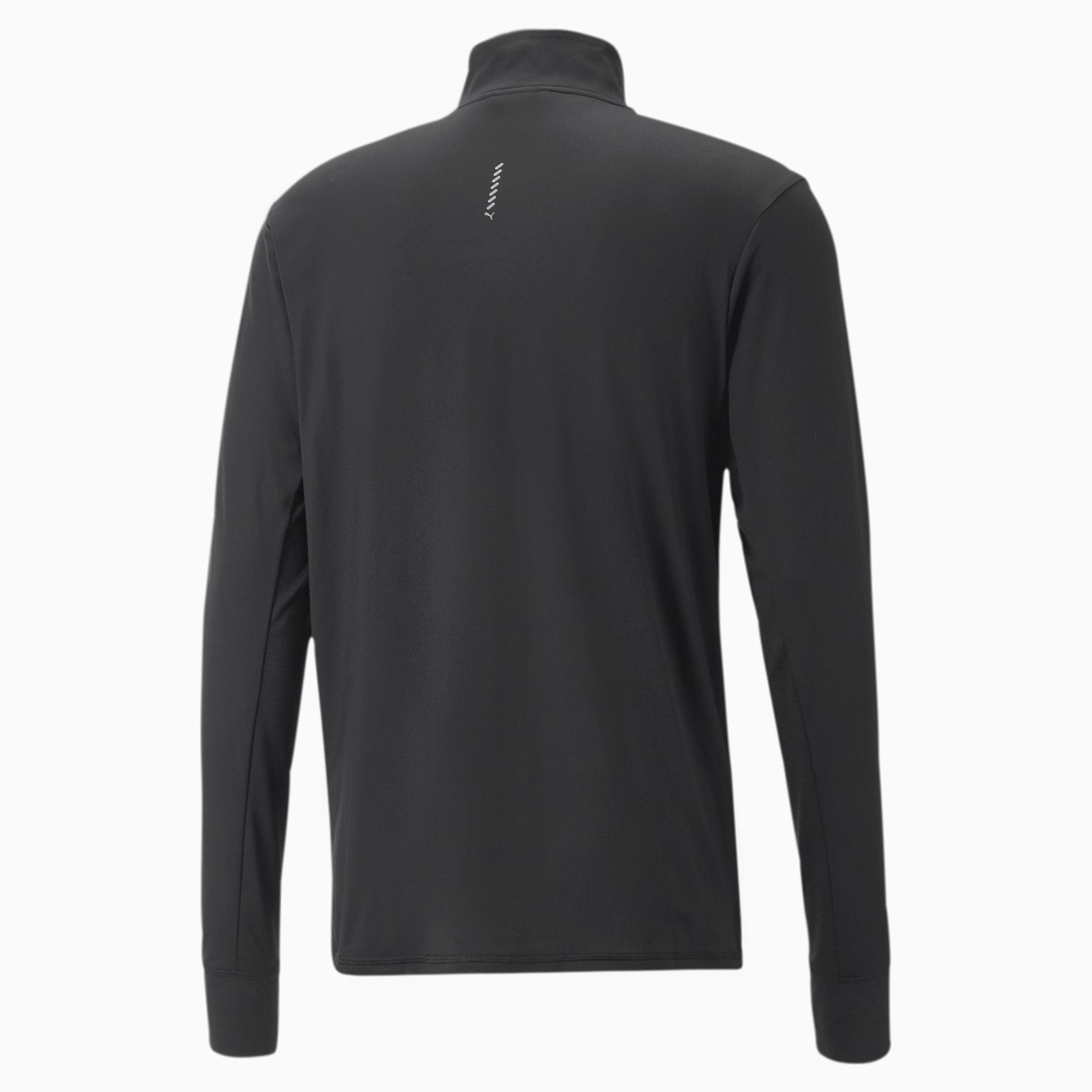 Run Favourite Men s Quarter Zip Running Top PUMA Black PUMA Shoes PUMA