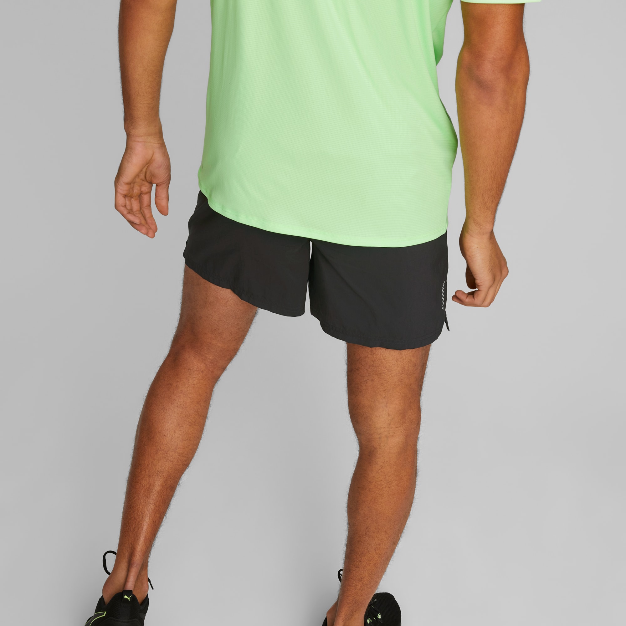 Mens running shorts cheap green