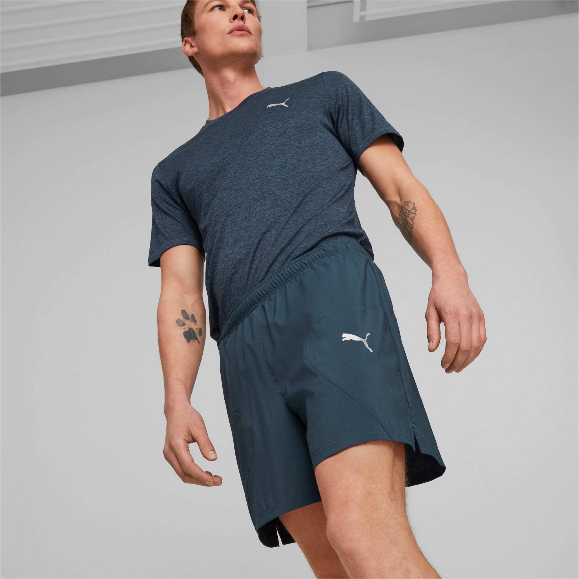 Puma running shorts mens outlet