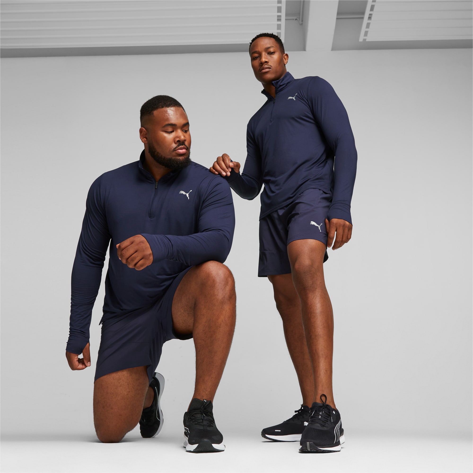 Puma shorts navy top