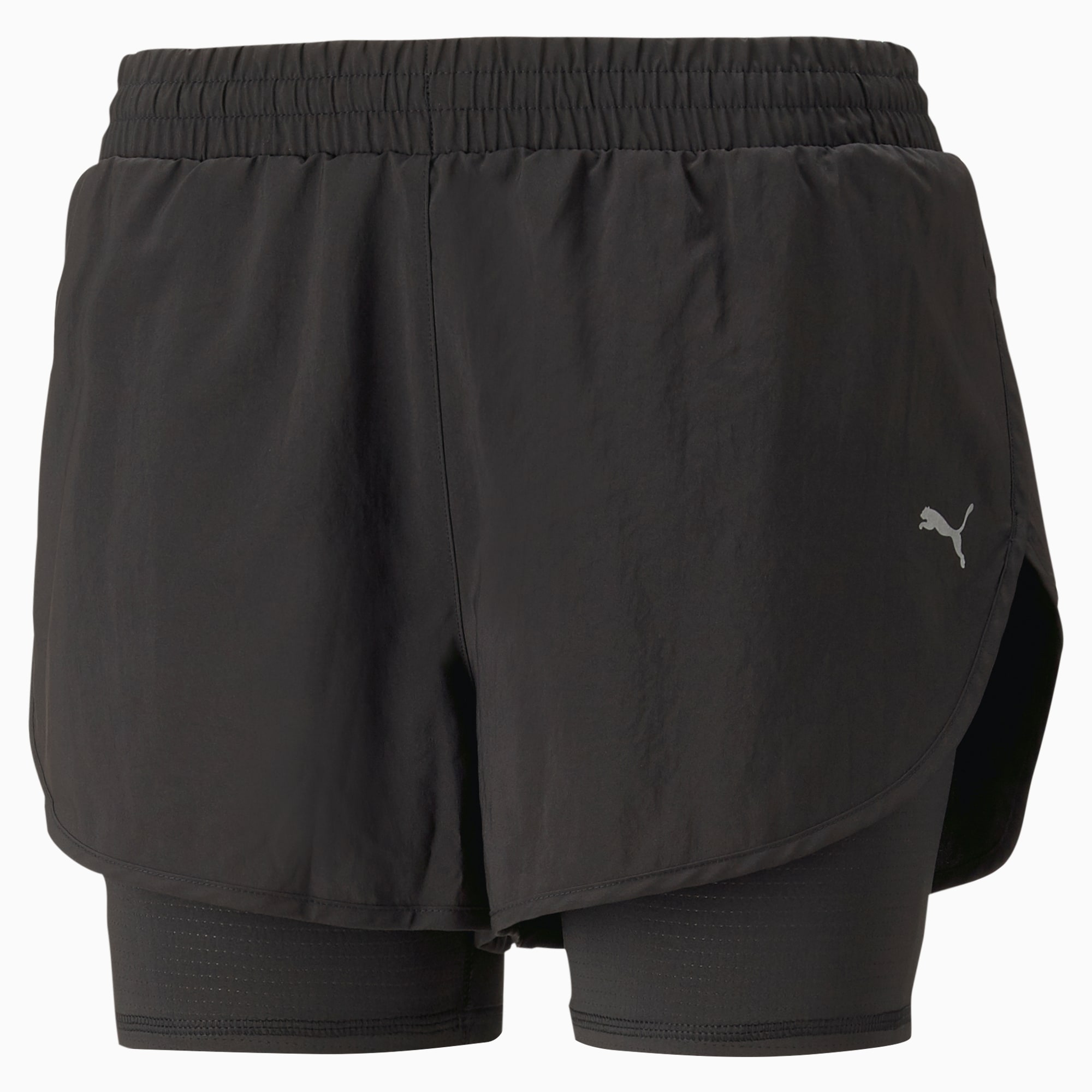 Short Puma Run Favorite Woven Para Mujer 523181 01