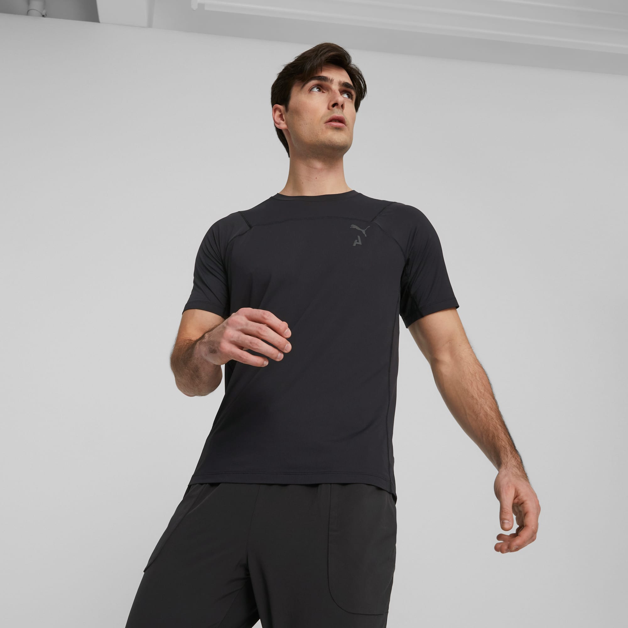 SEASONS coolCELL Men s Trail Running Tee PUMA Black PUMA Black