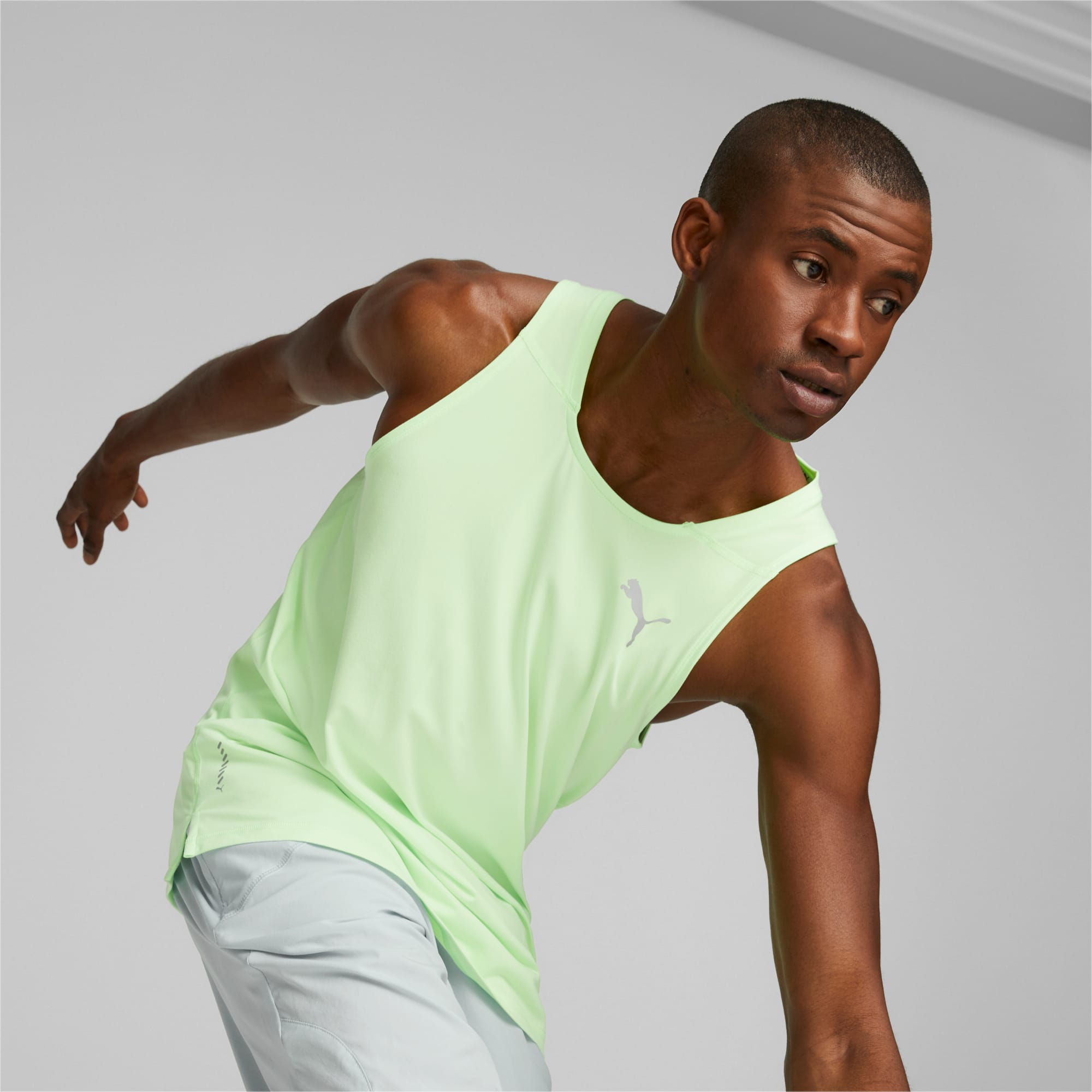 Mens running singlet outlet