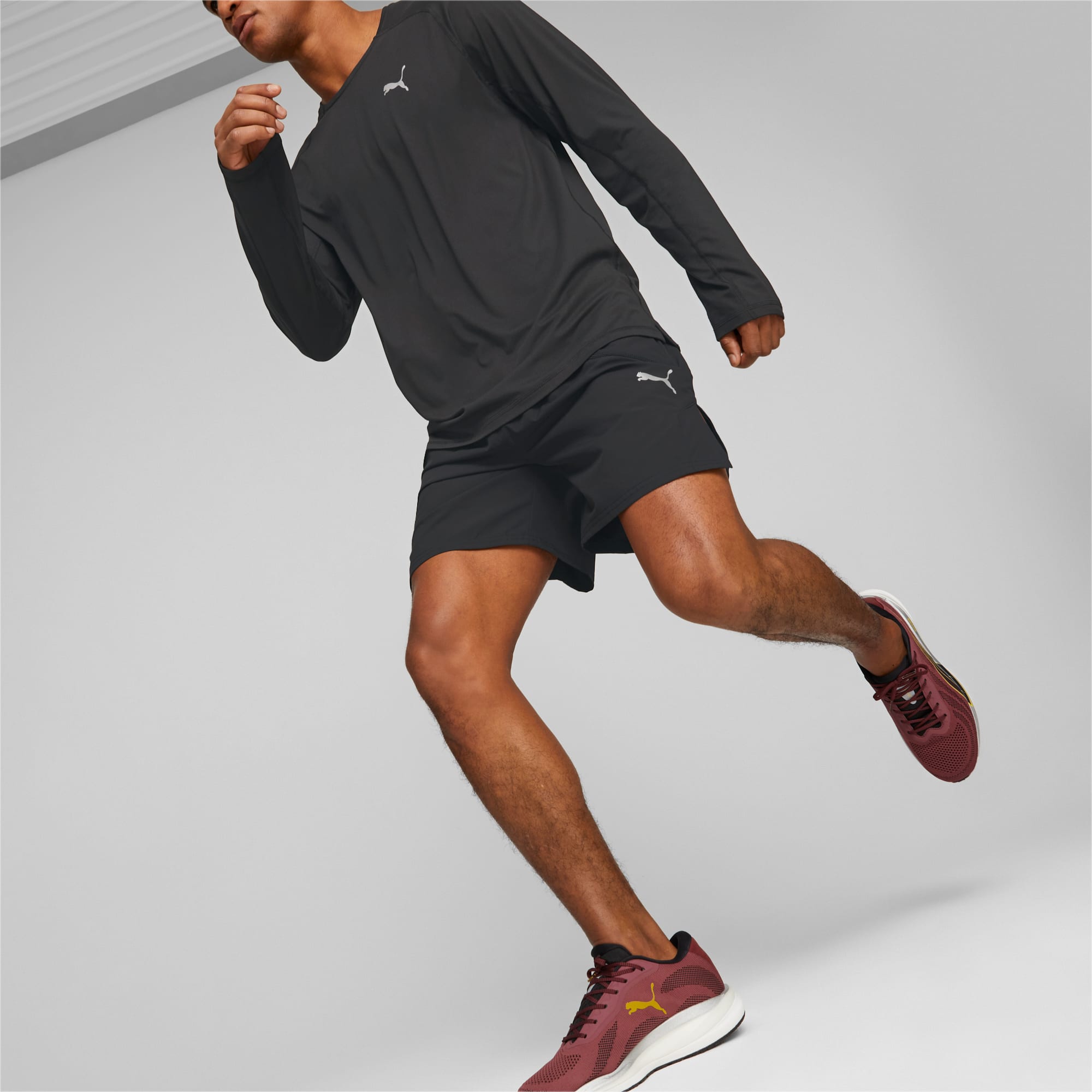 Puma running shorts mens sales