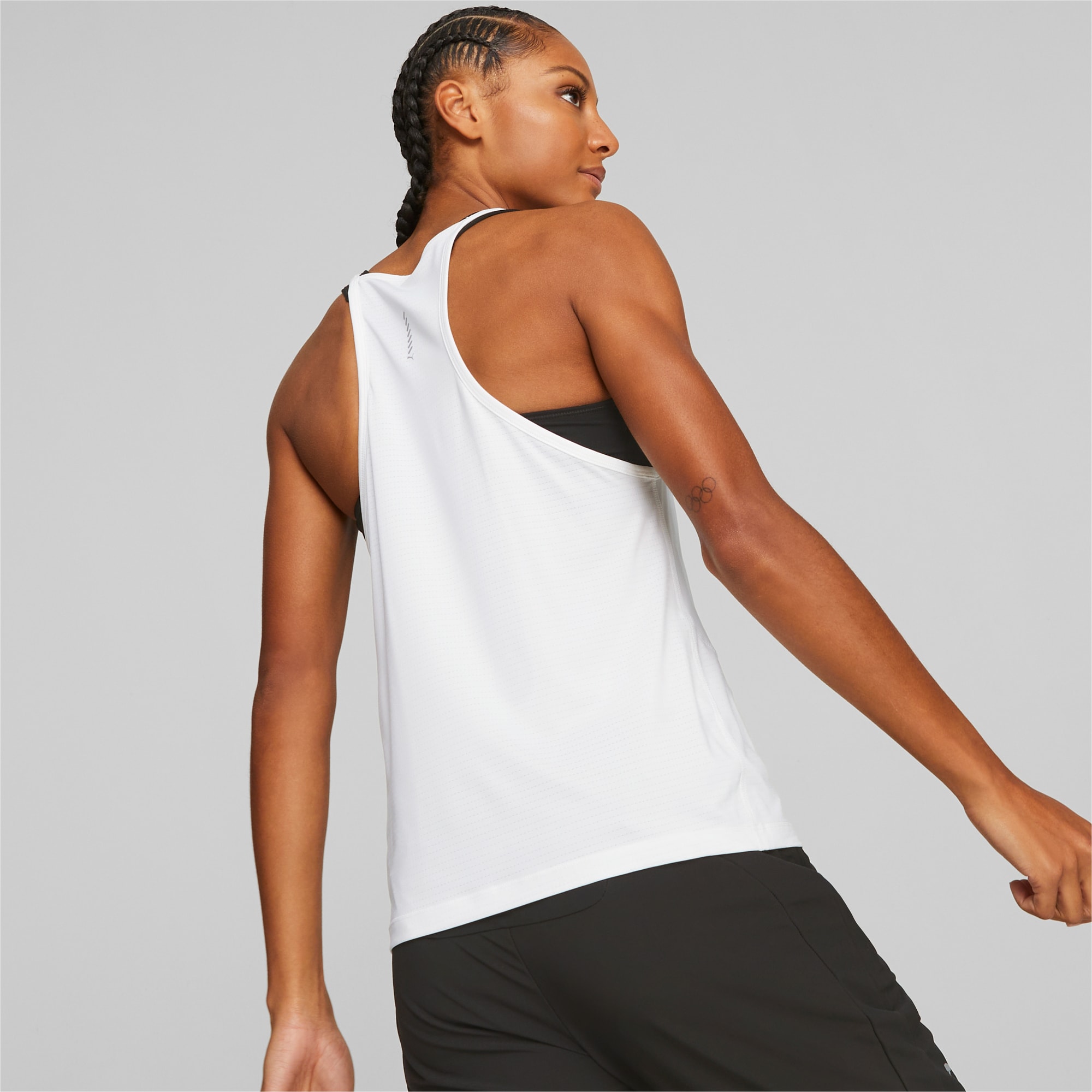 Racerback running clearance tank