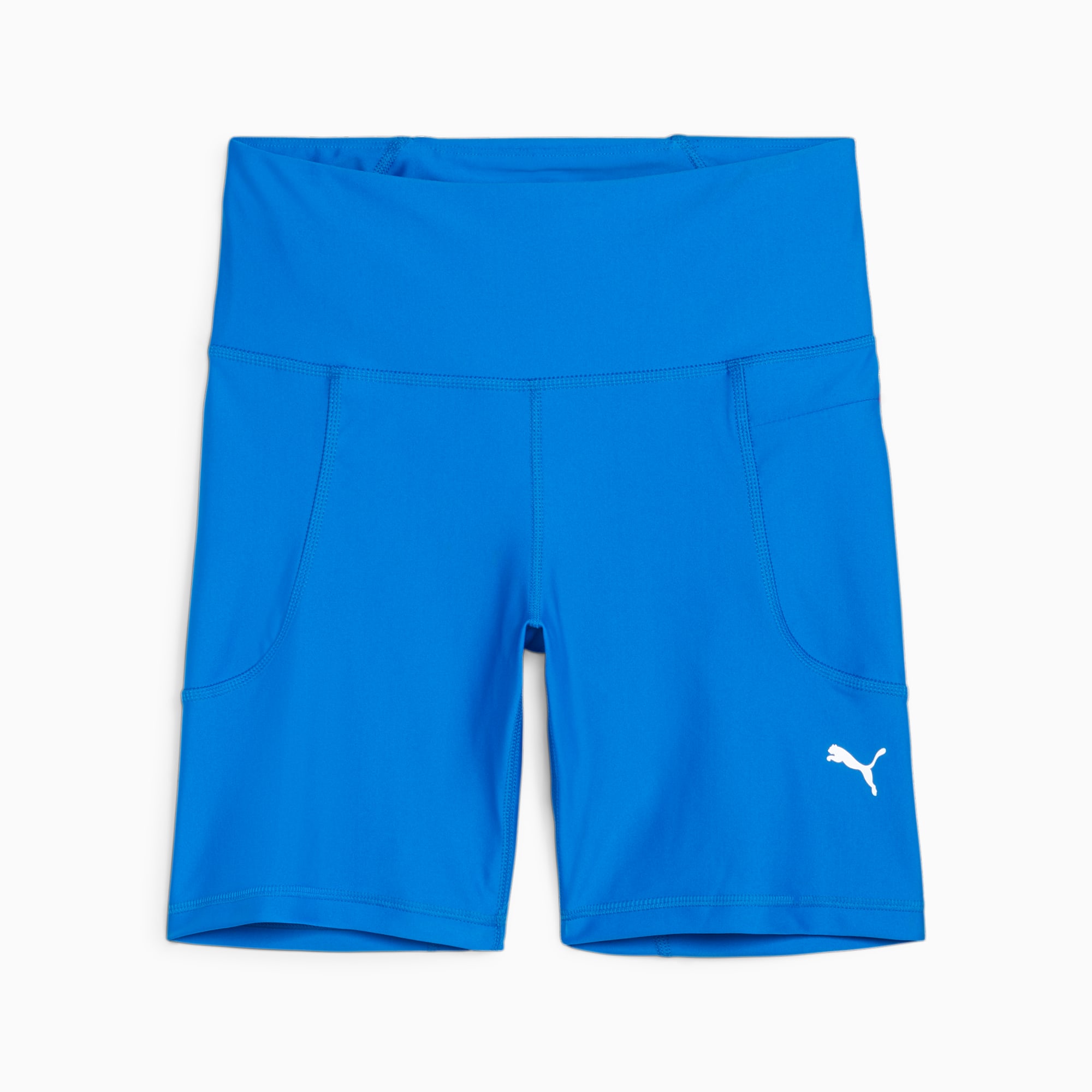PUMA Infuse high rise legging shorts in petrol blue
