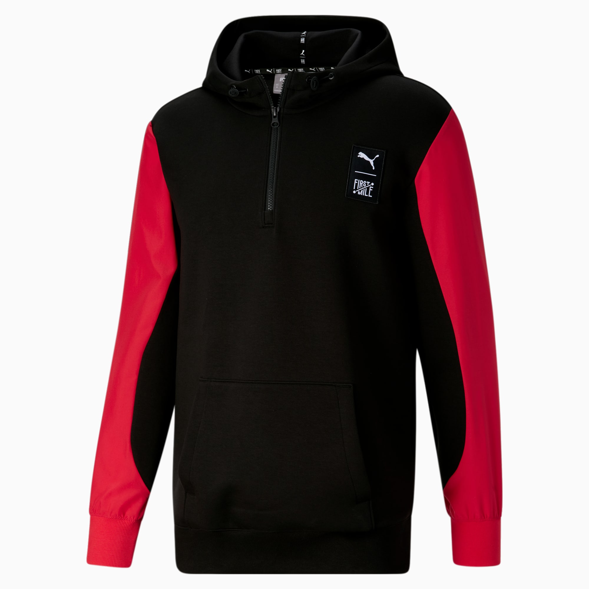 Puma hoodie zip clearance