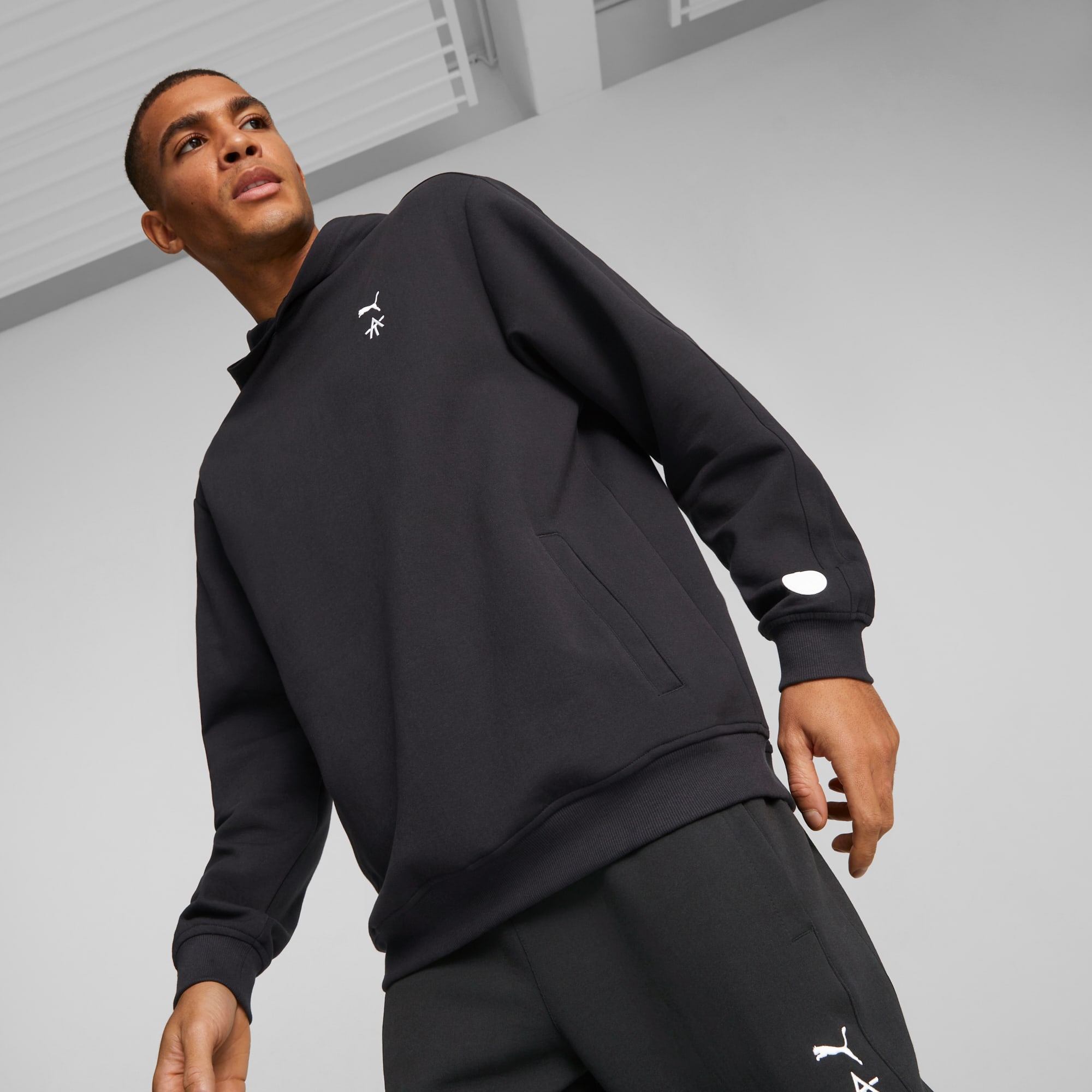 puma x tyakasha men s crew sweatshirt