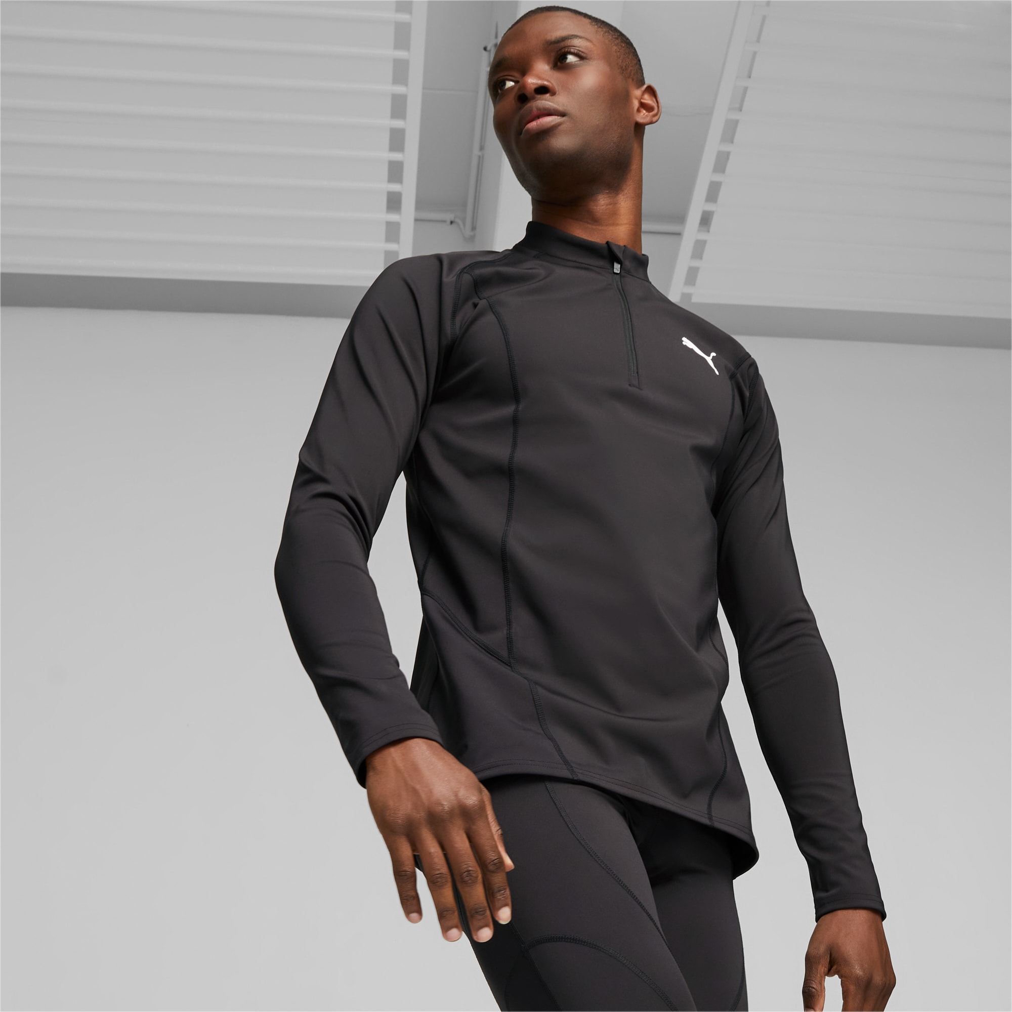 Tee shirt manche longue on sale homme puma