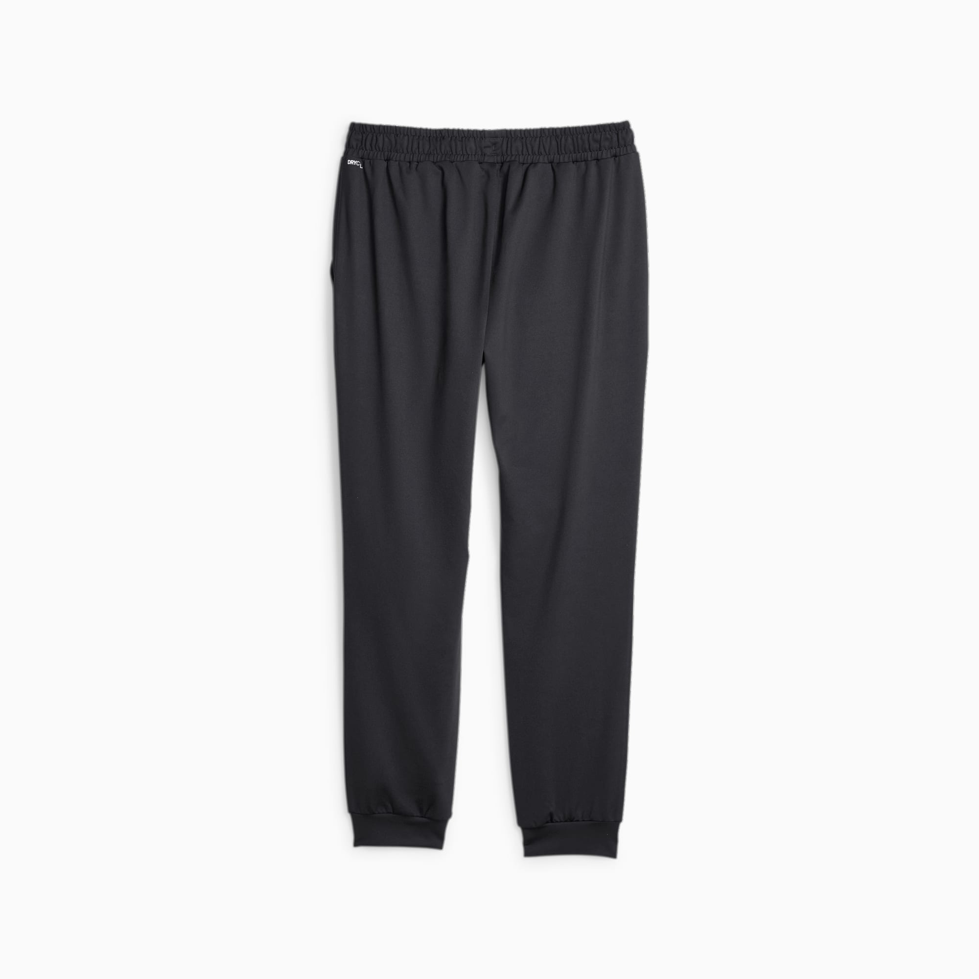 Puma black cheap polyester lycra joggers
