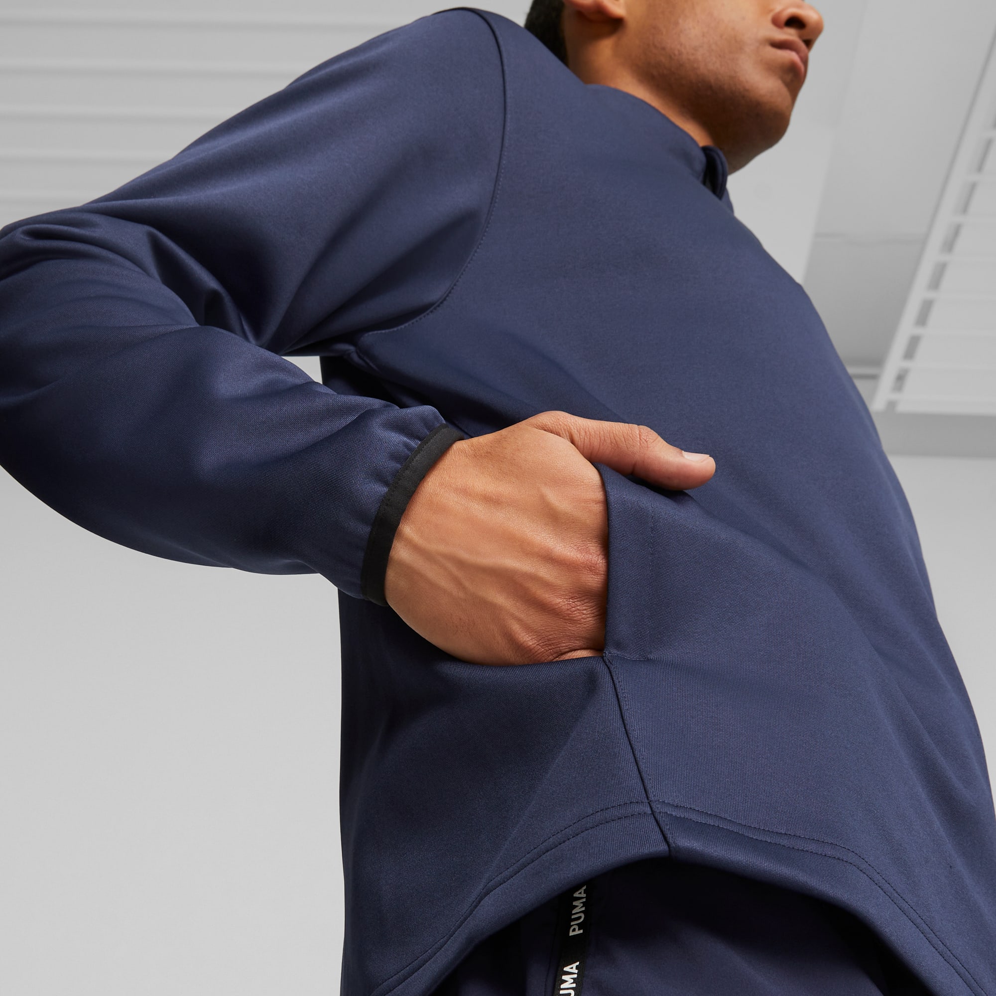 Puma Fit Men s Training PWRFleece Quarter zip