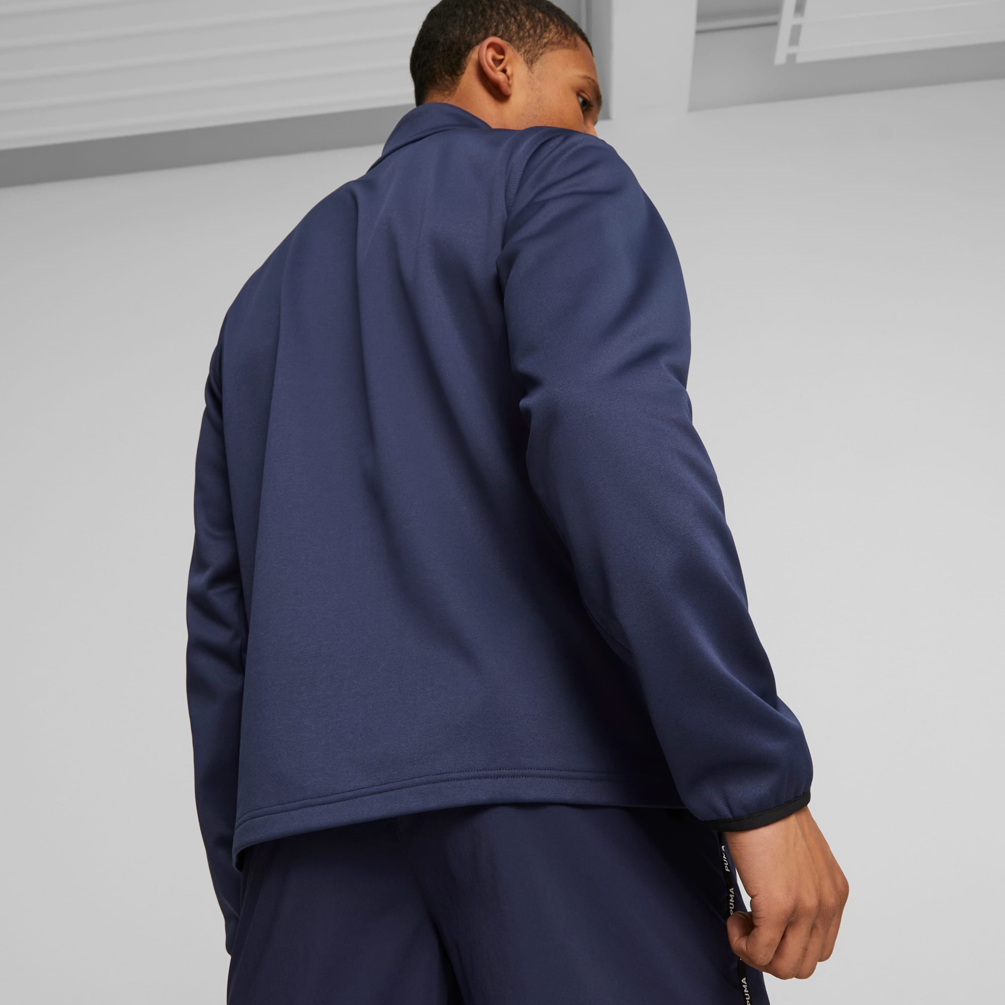 Puma essentials quarter zip top mens new arrivals