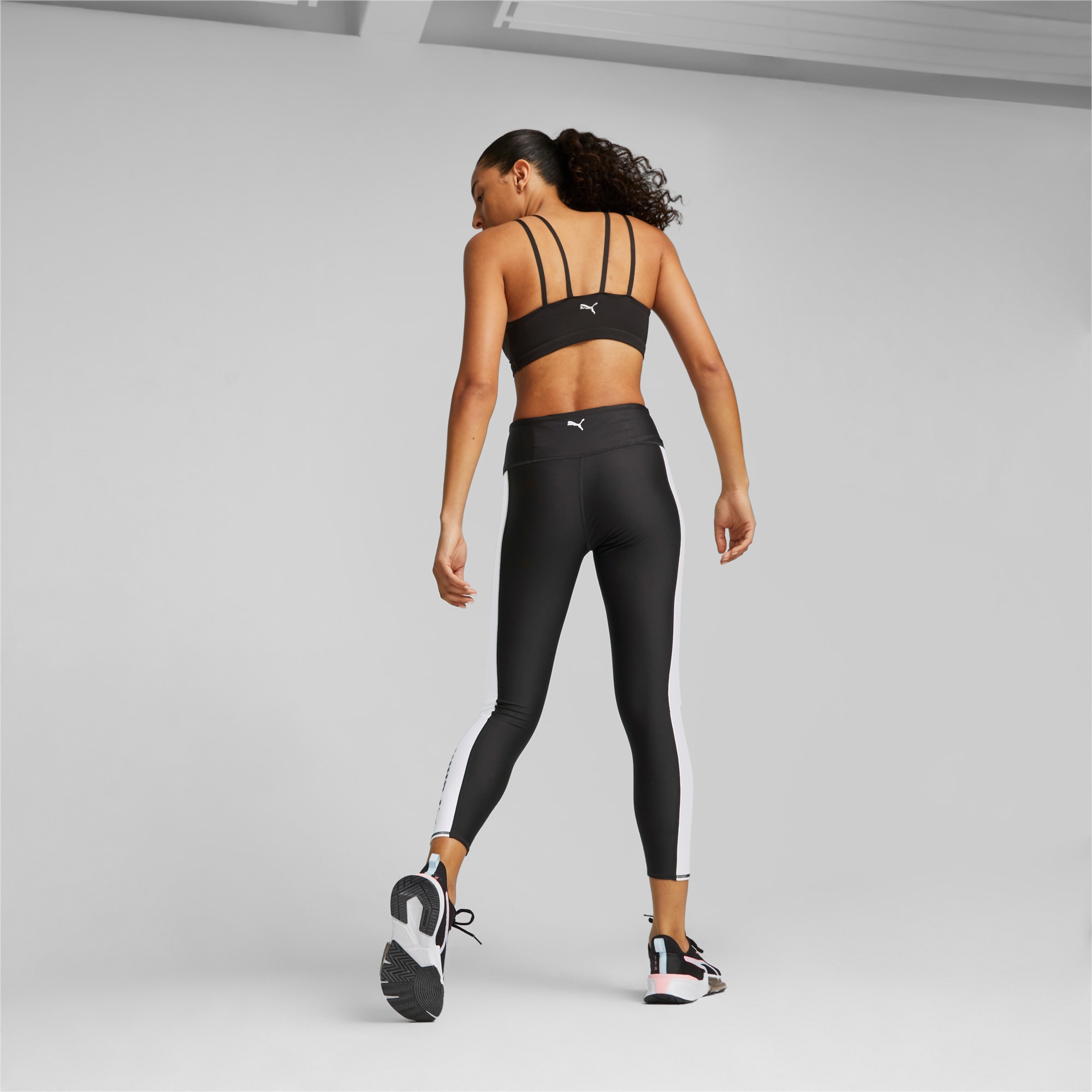 Women's Puma Essential Leggings Black Yoga Fitness Gym 581625-81 Brand NEW