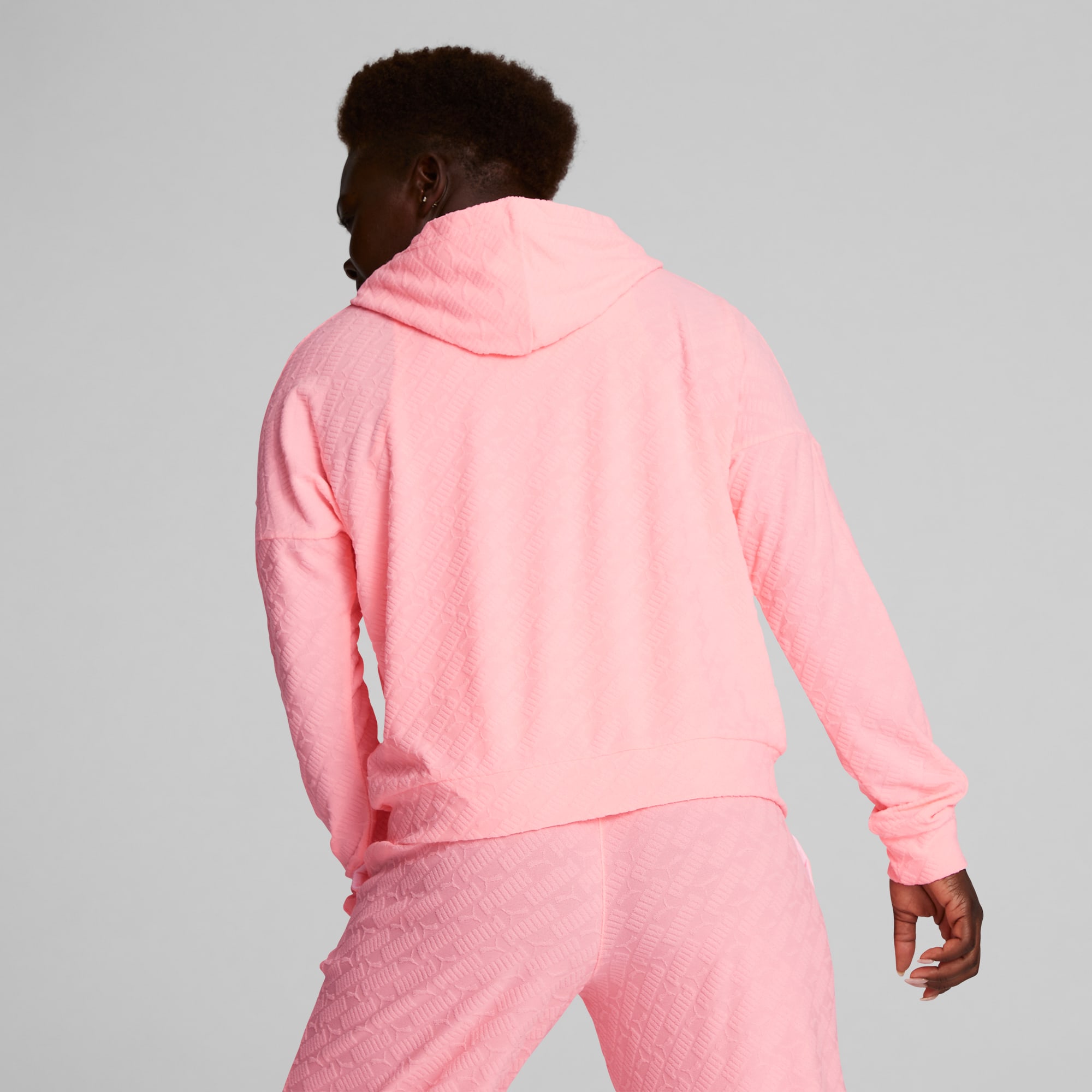 Puma Women s Fit Fleece Track Jacket Pink Small