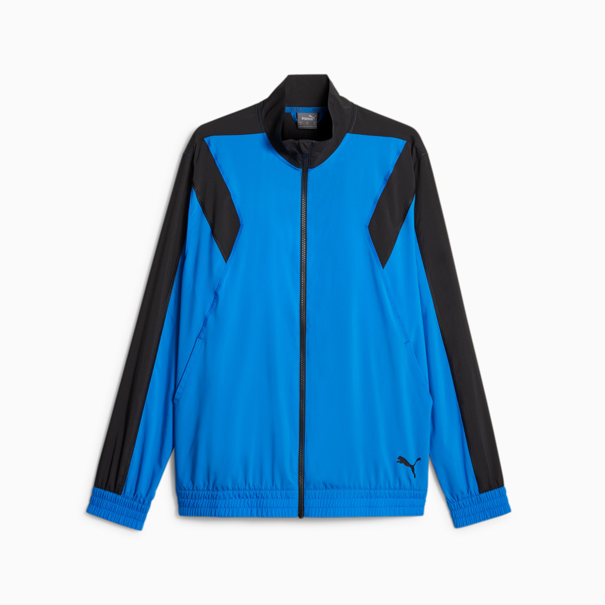 Puma black full store sleeve woven jacket