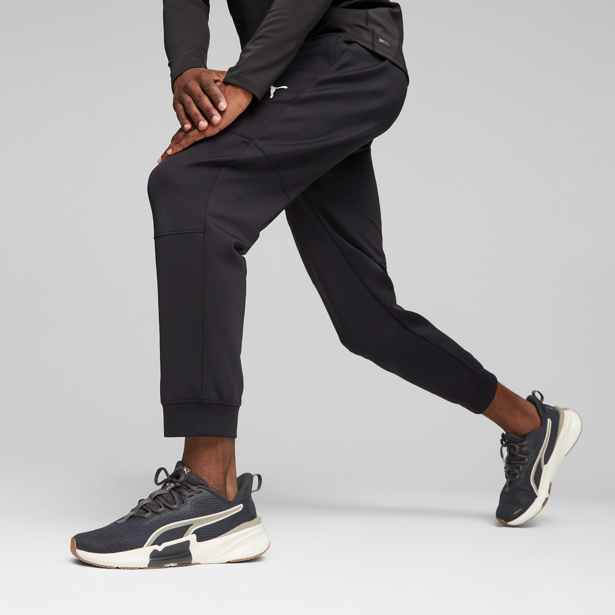 PUMA Fit dubbel gebreide joggingbroek voor heren