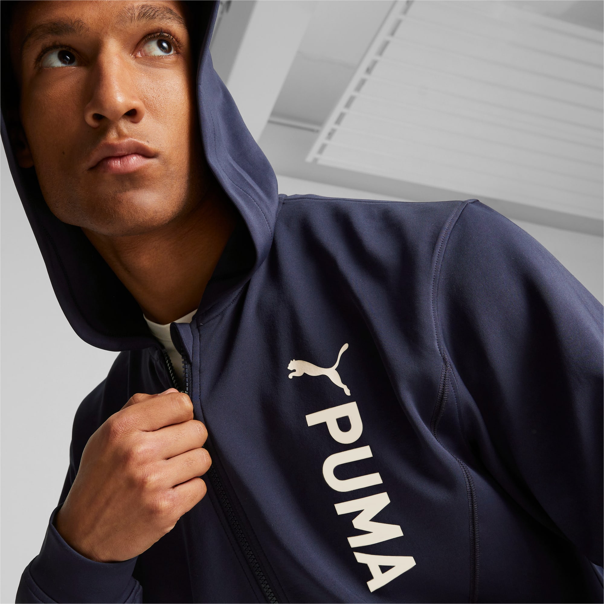 Sudadera puma cremallera online